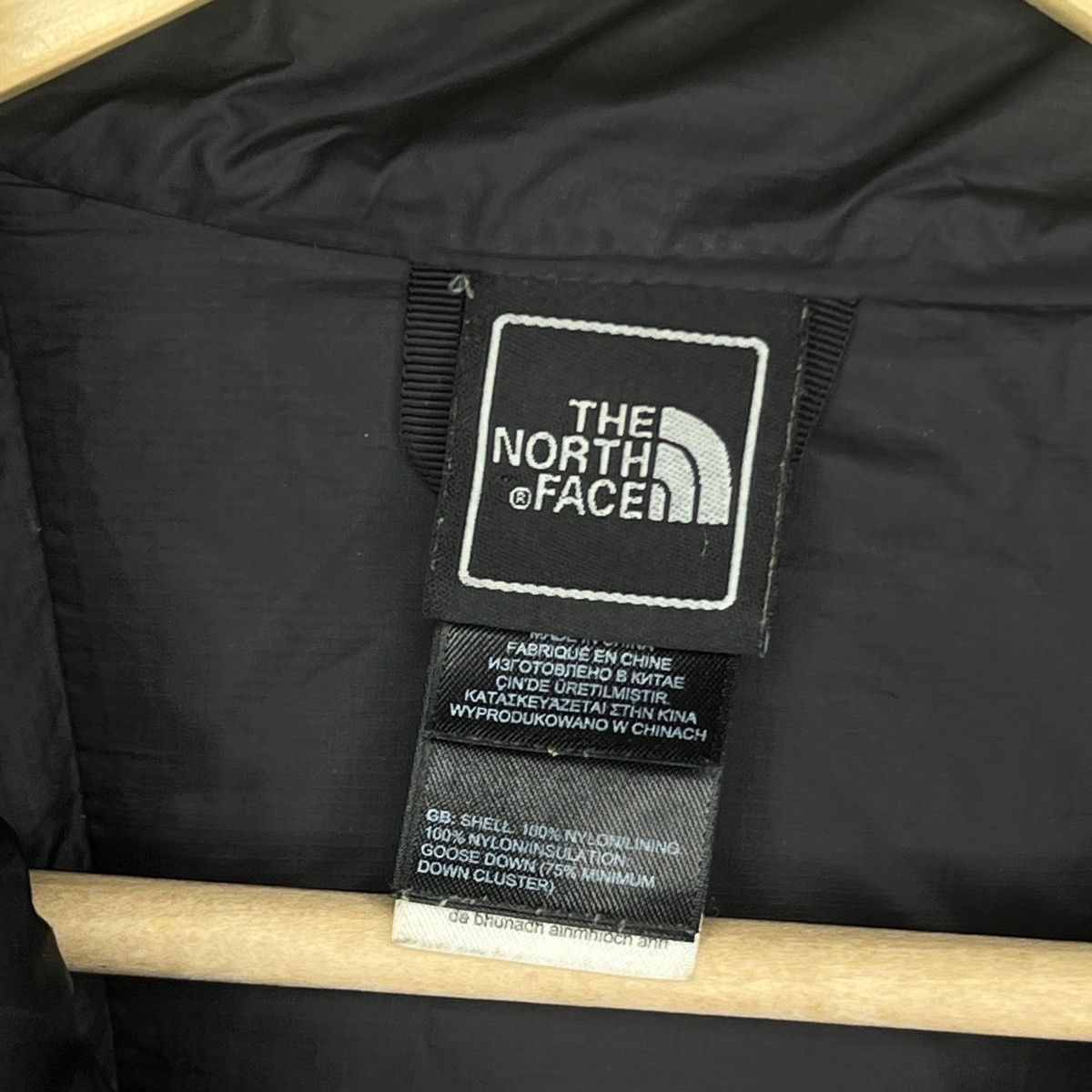 The North Face × Vintage THE NORTH FACE NUPTSE 700 PRO BLACK DOWN PUFFER JACKET Size M / US 6-8 / IT 42-44 - 6 Thumbnail