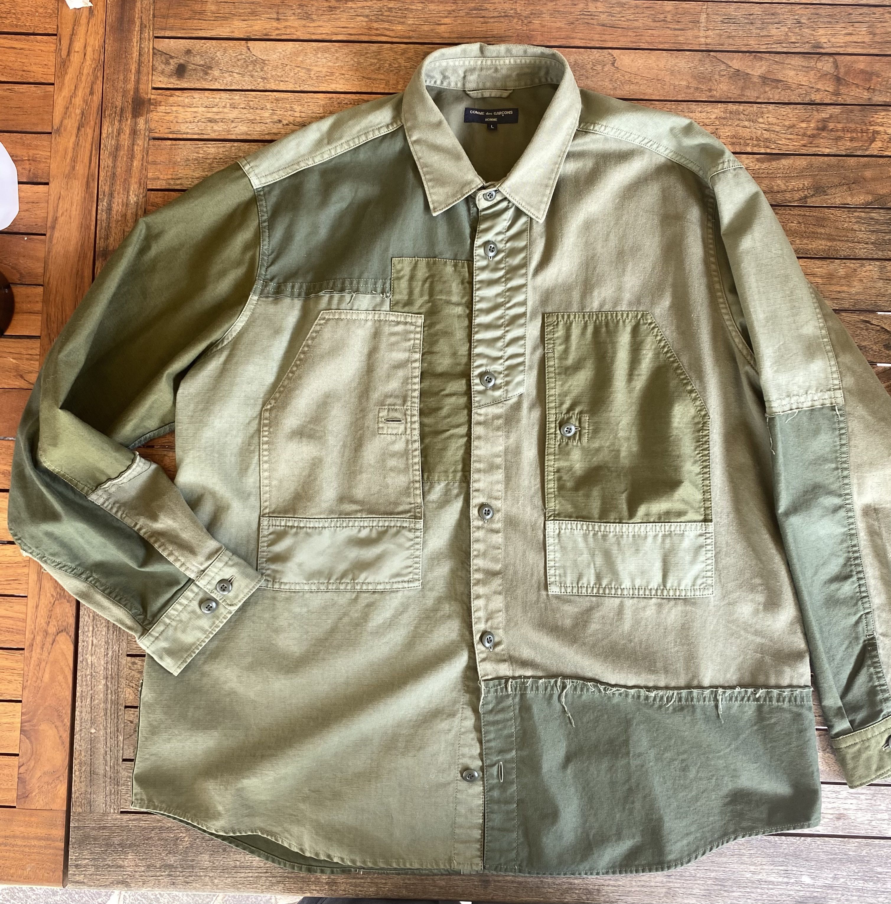 Comme des Garcons Homme Plus CDG homme plus overshirt Size US L / EU 52-54 / 3 - 1 Thumbnail