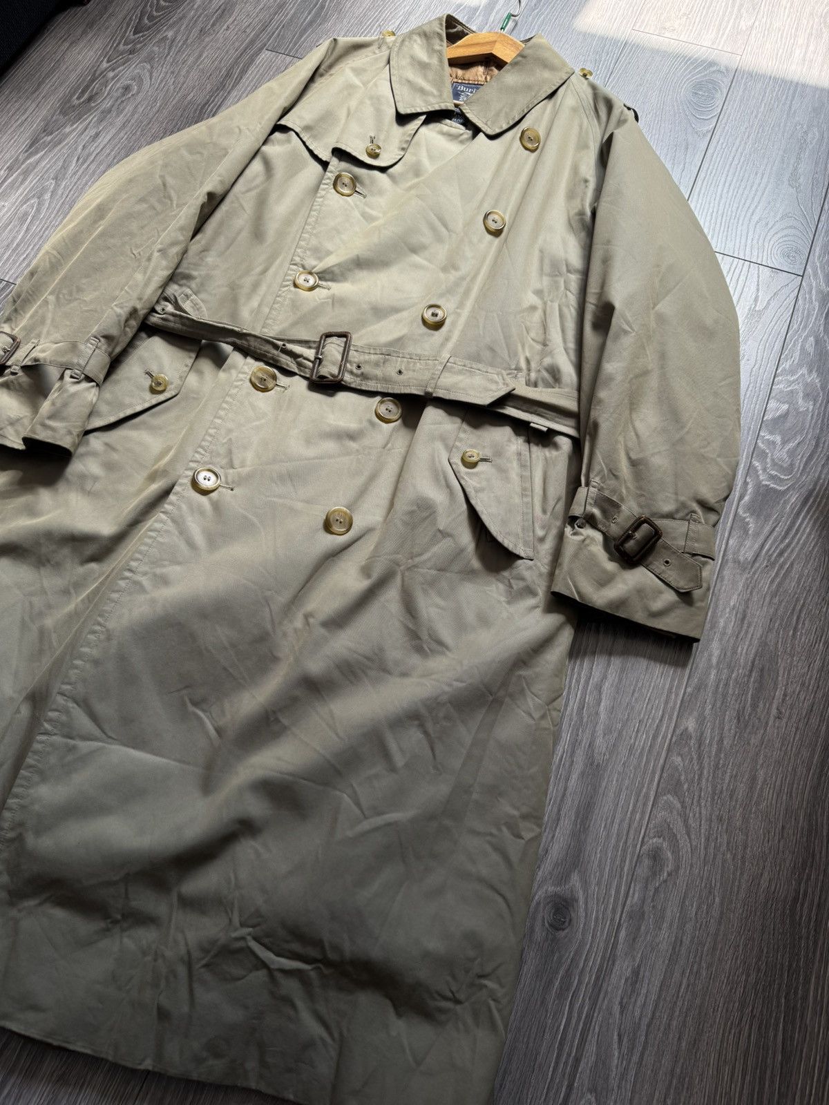 Burberry Burberrys’ Prorsum Ladage&Oelke Double-Brested TrenchCoat 56 Size US XL / EU 56 / 4 - 5 Thumbnail