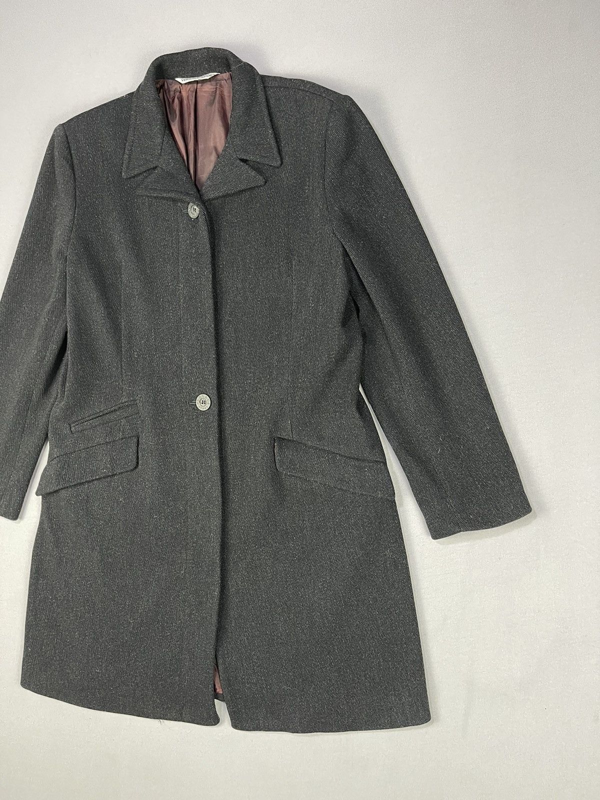 Versace Versace Sport Wool Long Coat Size S / US 4 / IT 40 - 3 Thumbnail