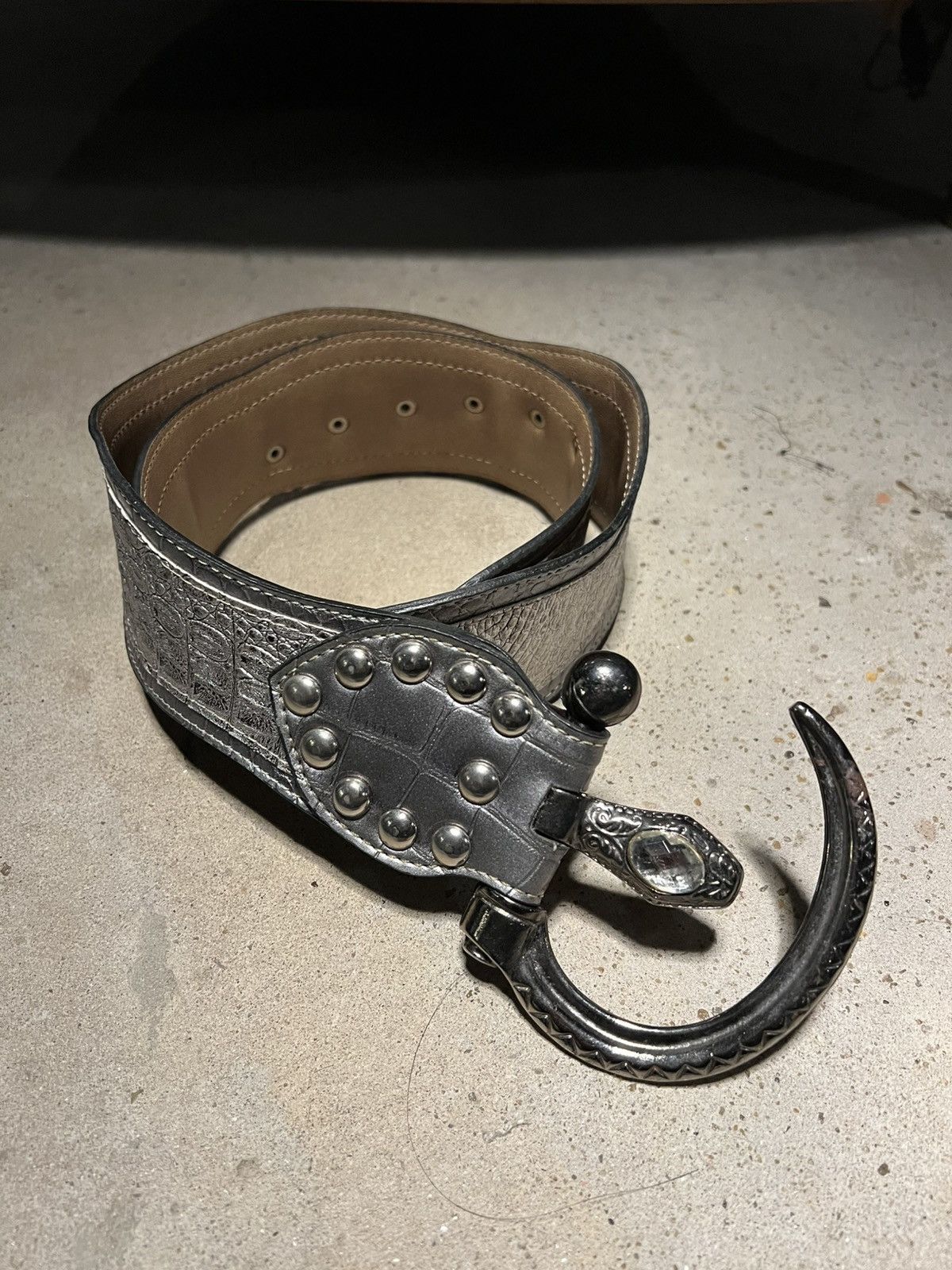 Japanese Brand Japan Y2K VIBE LEATHER BELTS Size ONE SIZE - 2 Thumbnail