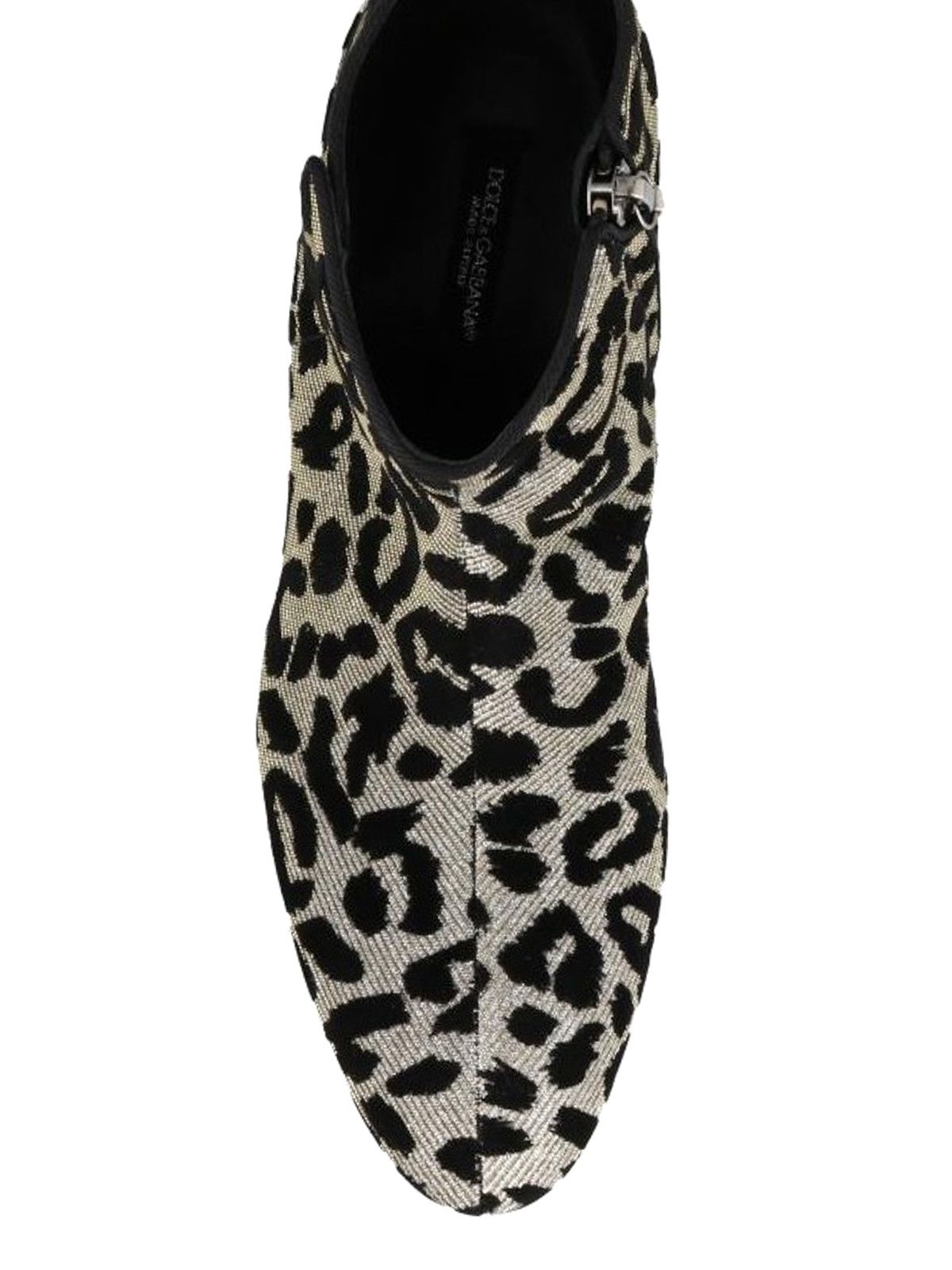 Dolce & Gabbana o1y0825 Sock Ankle Boots in Silver/Black Size US 5 / IT 35 - 3 Thumbnail