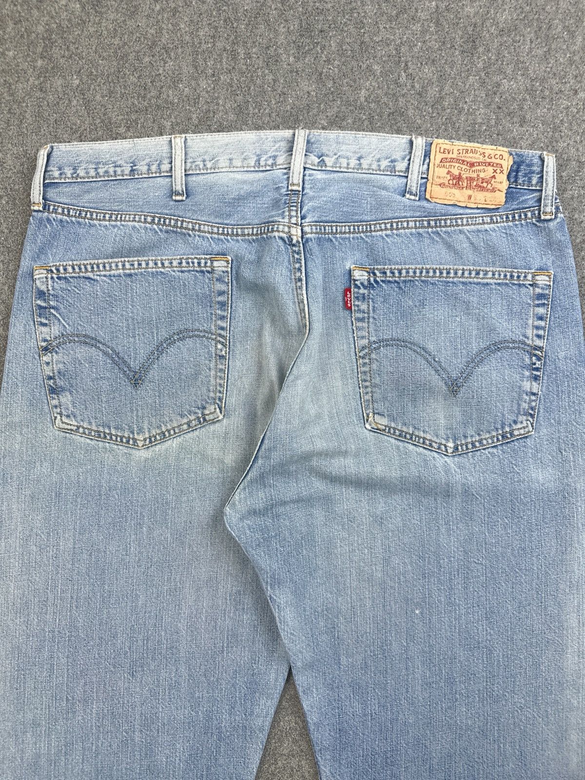 Levi's Vintage Levis 501 Faded Blue Jeans SA0002 Size US 37 - 4 Thumbnail