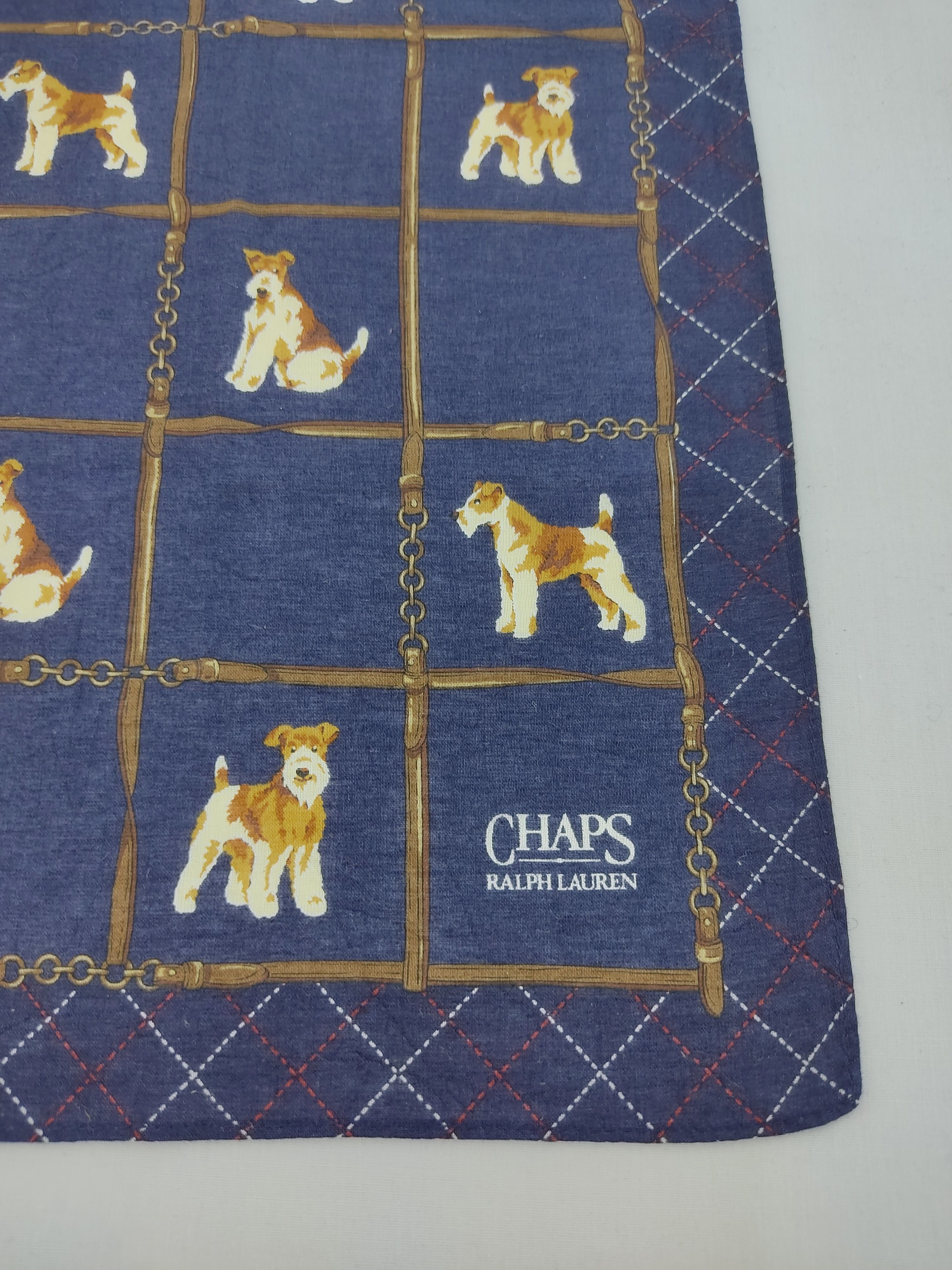 Chaps Ralph Lauren × Ralph Lauren × Vintage Chaps Ralph Lauren Handkerchief / Neckwear / Bandana Size ONE SIZE - 4 Thumbnail
