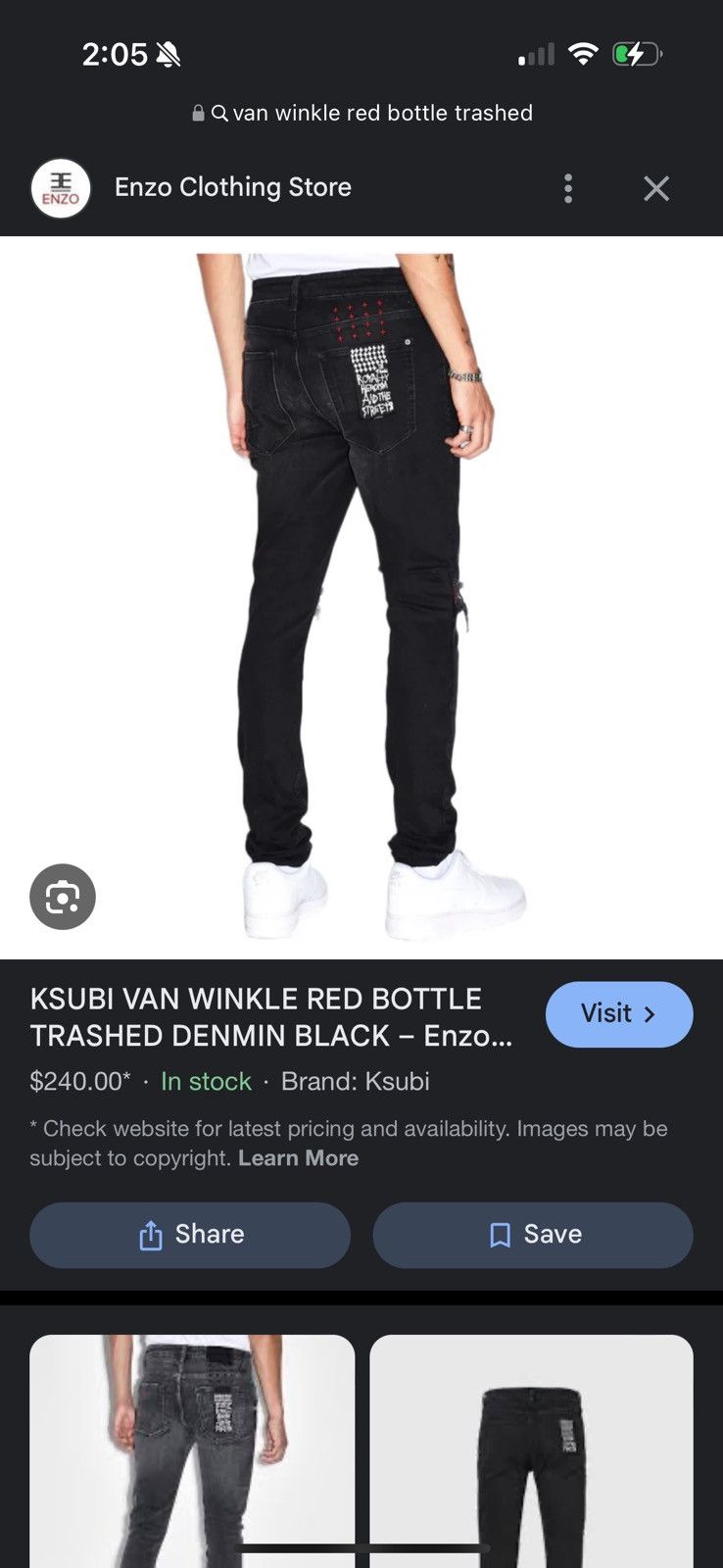 Ksubi Red Van Winkle | Grailed