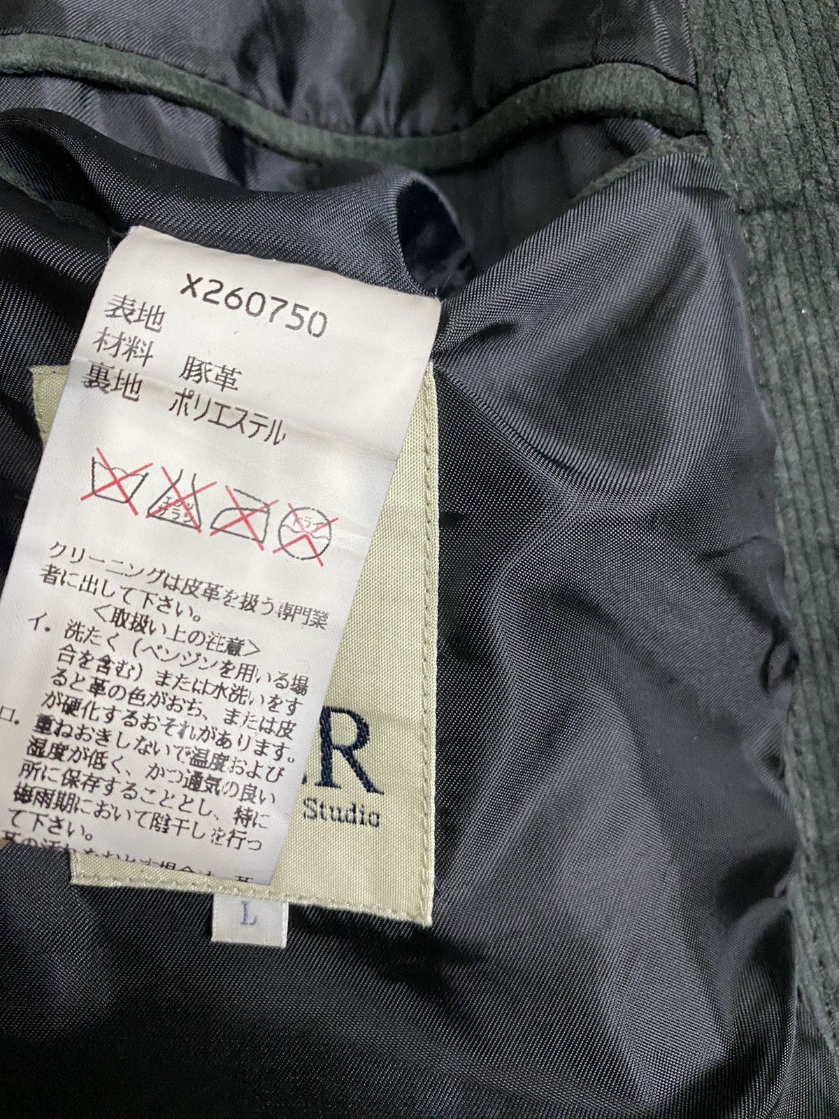 Japanese Brand A.A.R Yohji Yamamoto Pigskin Leather Jacket Size US L / EU 52-54 / 3 - 15 Thumbnail