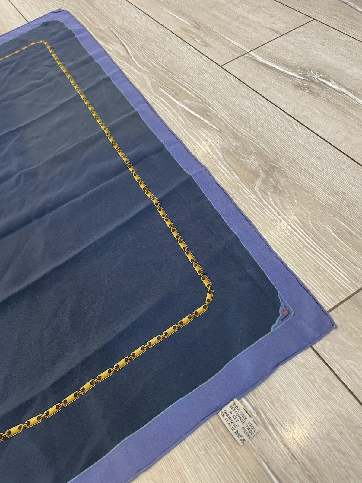 Cartier Vintage Must de Cartier Chain Silk Scarf Size ONE SIZE - 6 Thumbnail