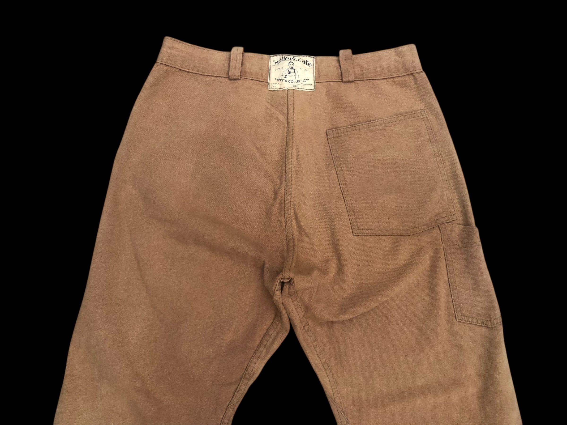 Warehouse & Co. 🔥HELLER'S CAFE by WAREHOUSE & CO Duck Carpenter Pants Size US 31 - 5 Thumbnail