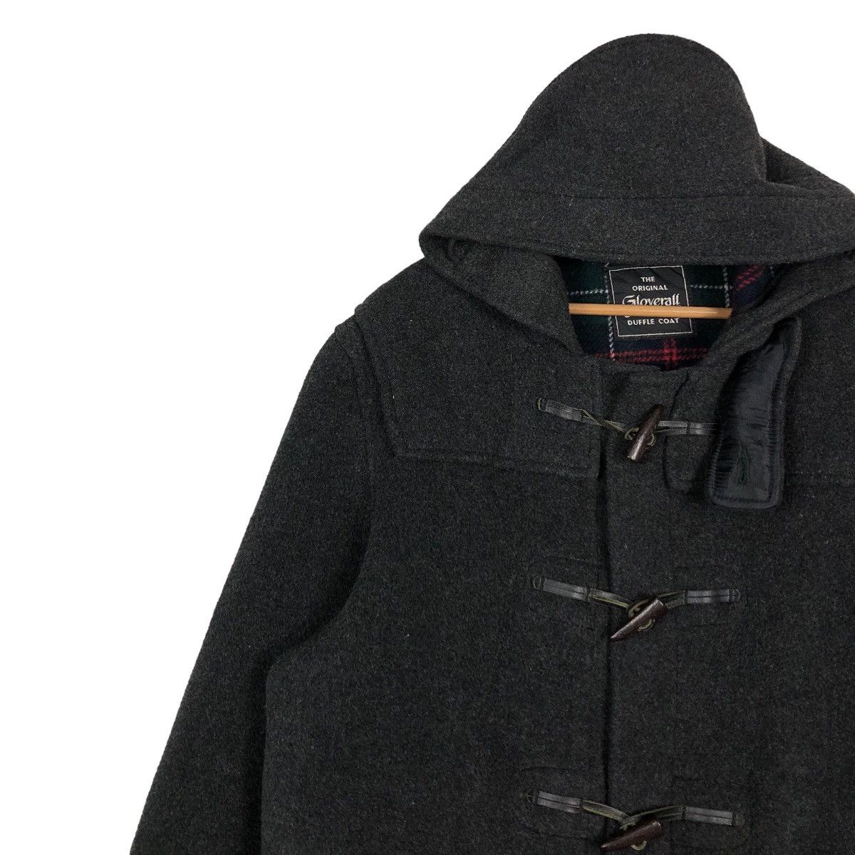 Gloverall 🔥Vintage Wool Long Jacket Duffle Gloverall England Blanket Size US M / EU 48-50 / 2 - 7 Thumbnail