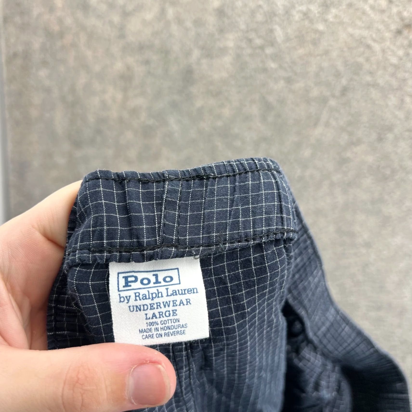 Polo Ralph Lauren VINTAGE Polo Ralph Lauren Pajama Pants Men Large Adult Black Sleepwear Stretch Soft Flannel Cotton Size US L / EU 52-54 / 3 - 4 Thumbnail