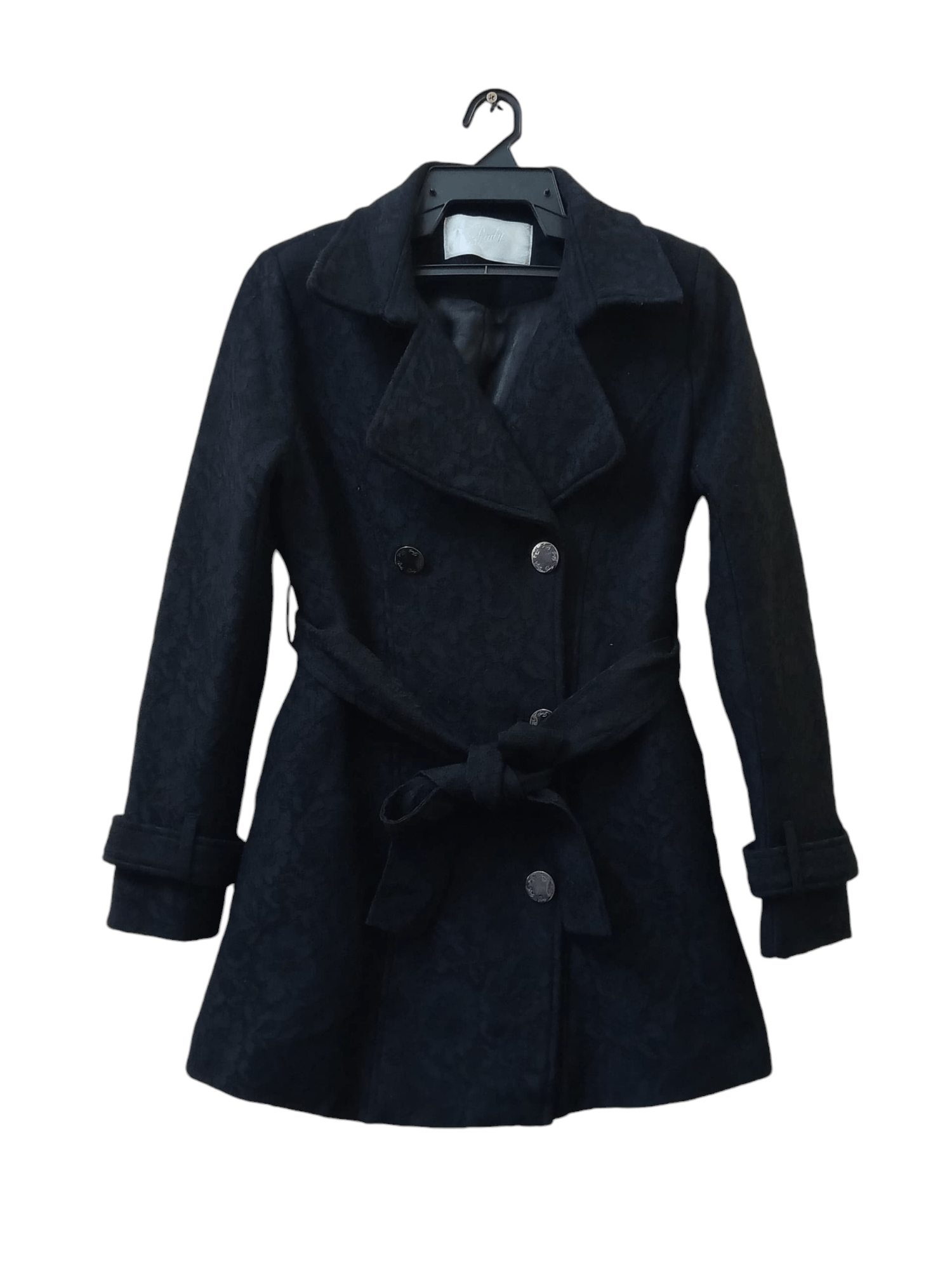 Japanese Brand Rady Stylish Floral Pattern Long Coat Size ONE SIZE - 1 Thumbnail