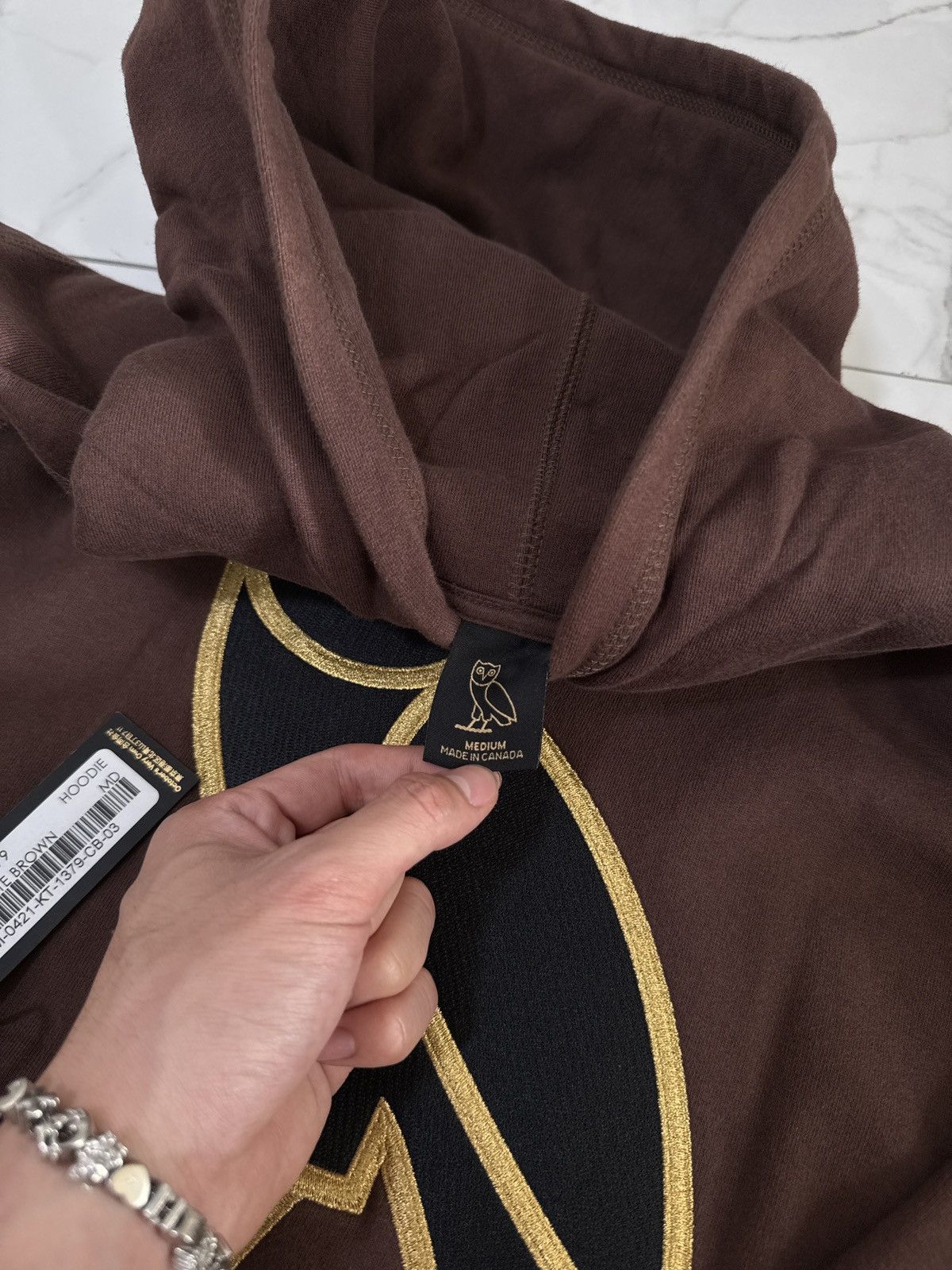 Drake × October's Very Own Octobers Very Own OG Owl Pullover Hoodie Chocolate Brown Size US M / EU 48-50 / 2 - 3 Thumbnail