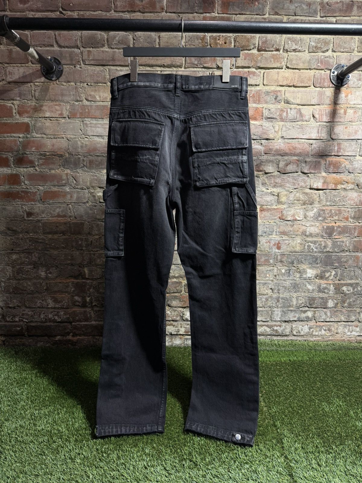 Amiri Amiri Straight Leg Black Jeans Size US 32 / EU 48 - 2 Thumbnail