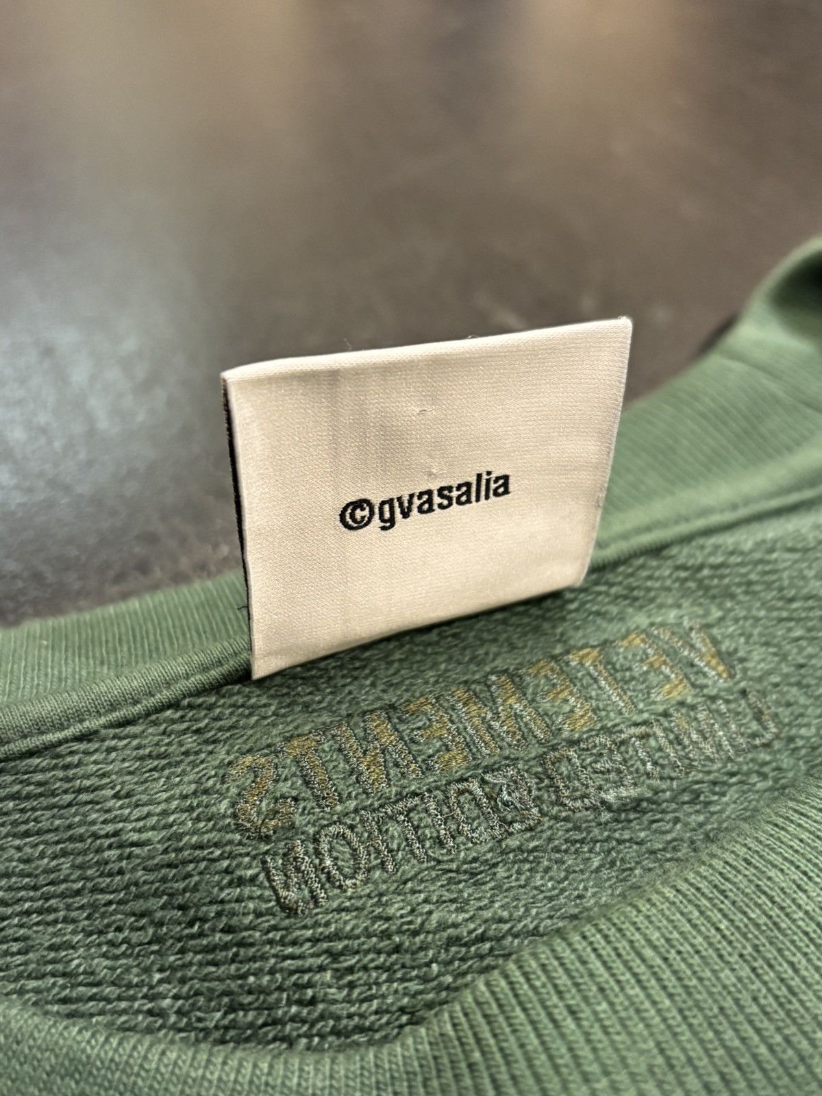 Vetements Vetements Polizei Double Crewneck Size US L / EU 52-54 / 3 - 5 Thumbnail