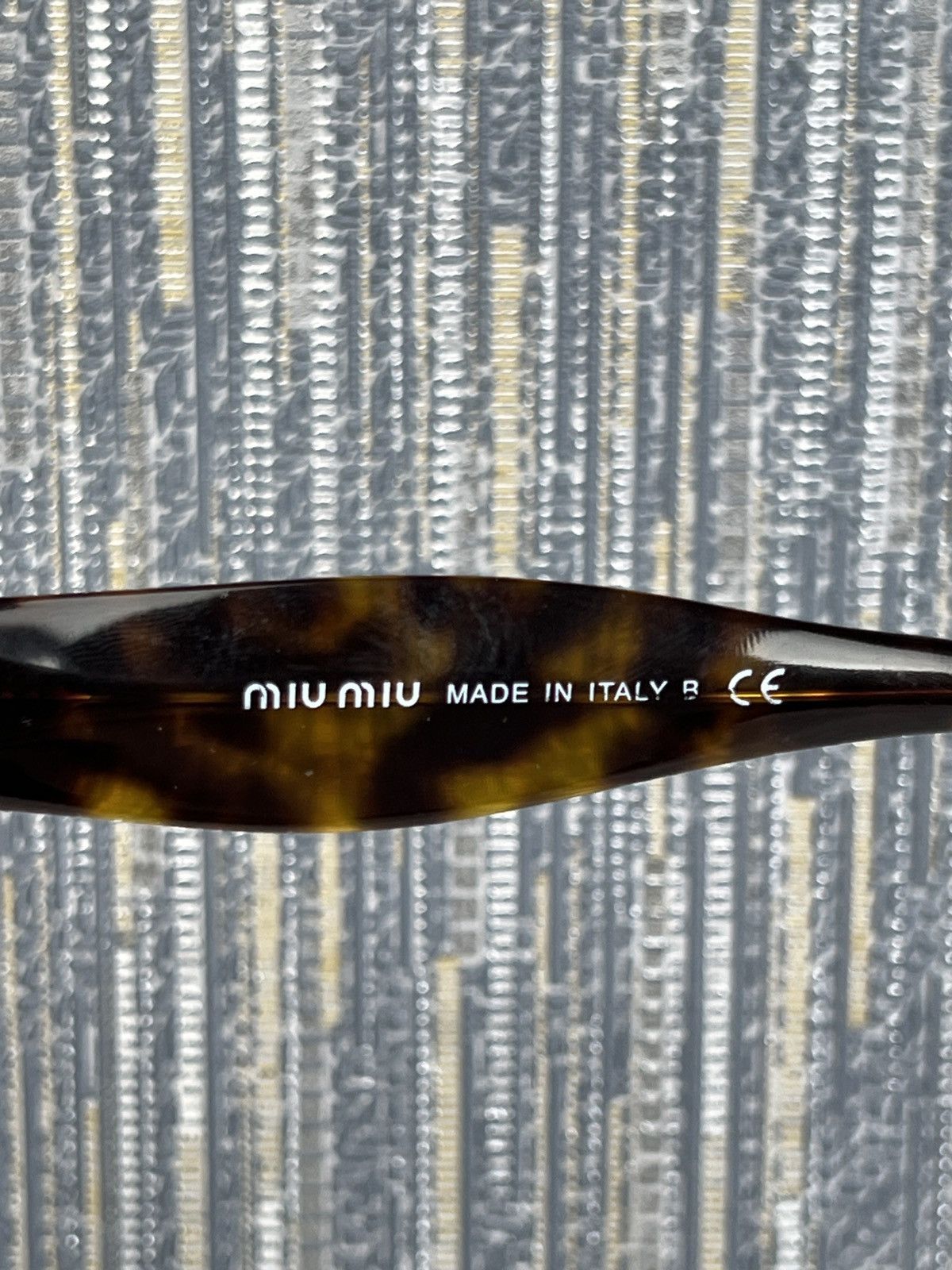 Miu Miu Miu Miu SMU 01R Reveal Sunglasses (Y0318) Size ONE SIZE - 10 Thumbnail