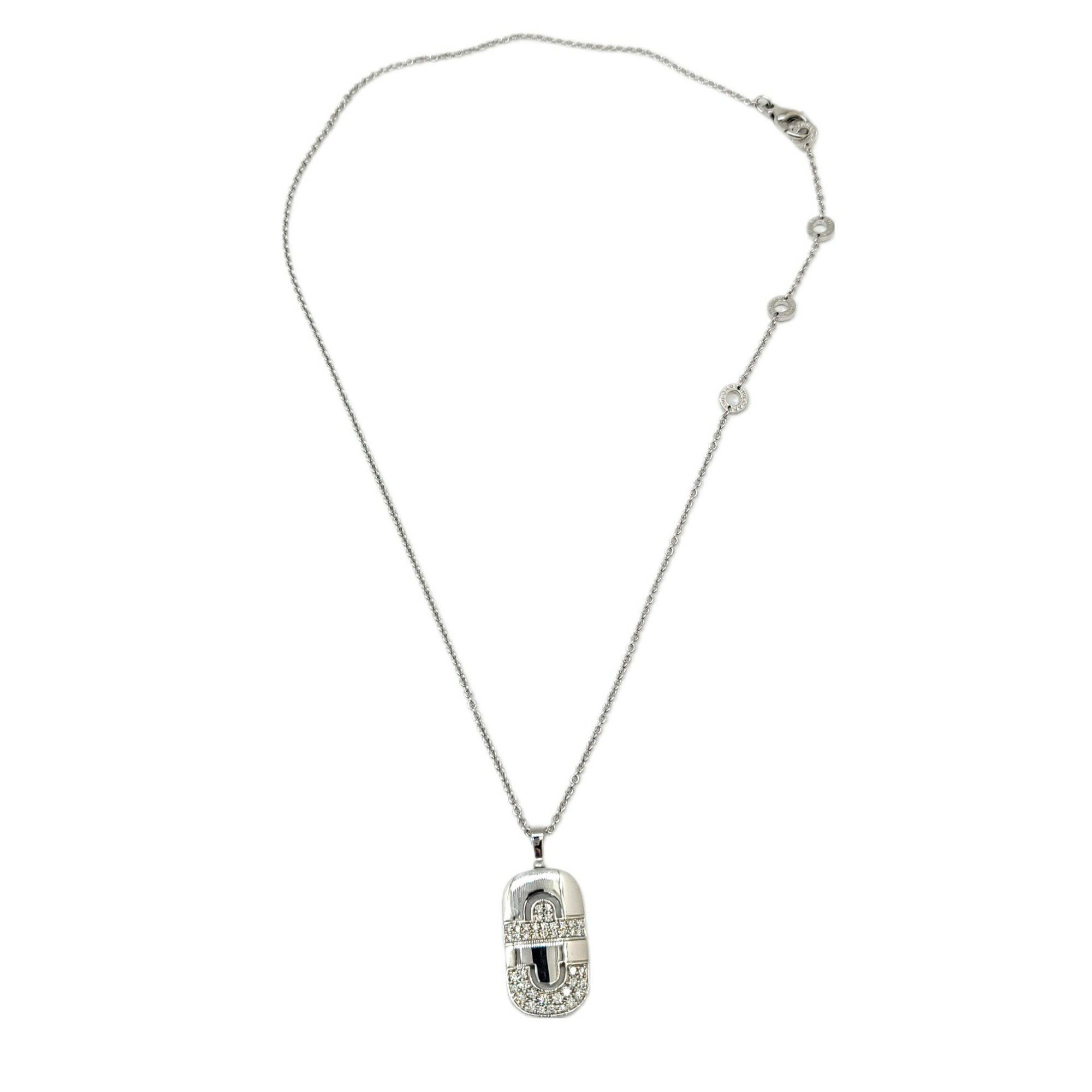 image of Bvlgari Bulgari Parentesi Necklace in Silver, Women's