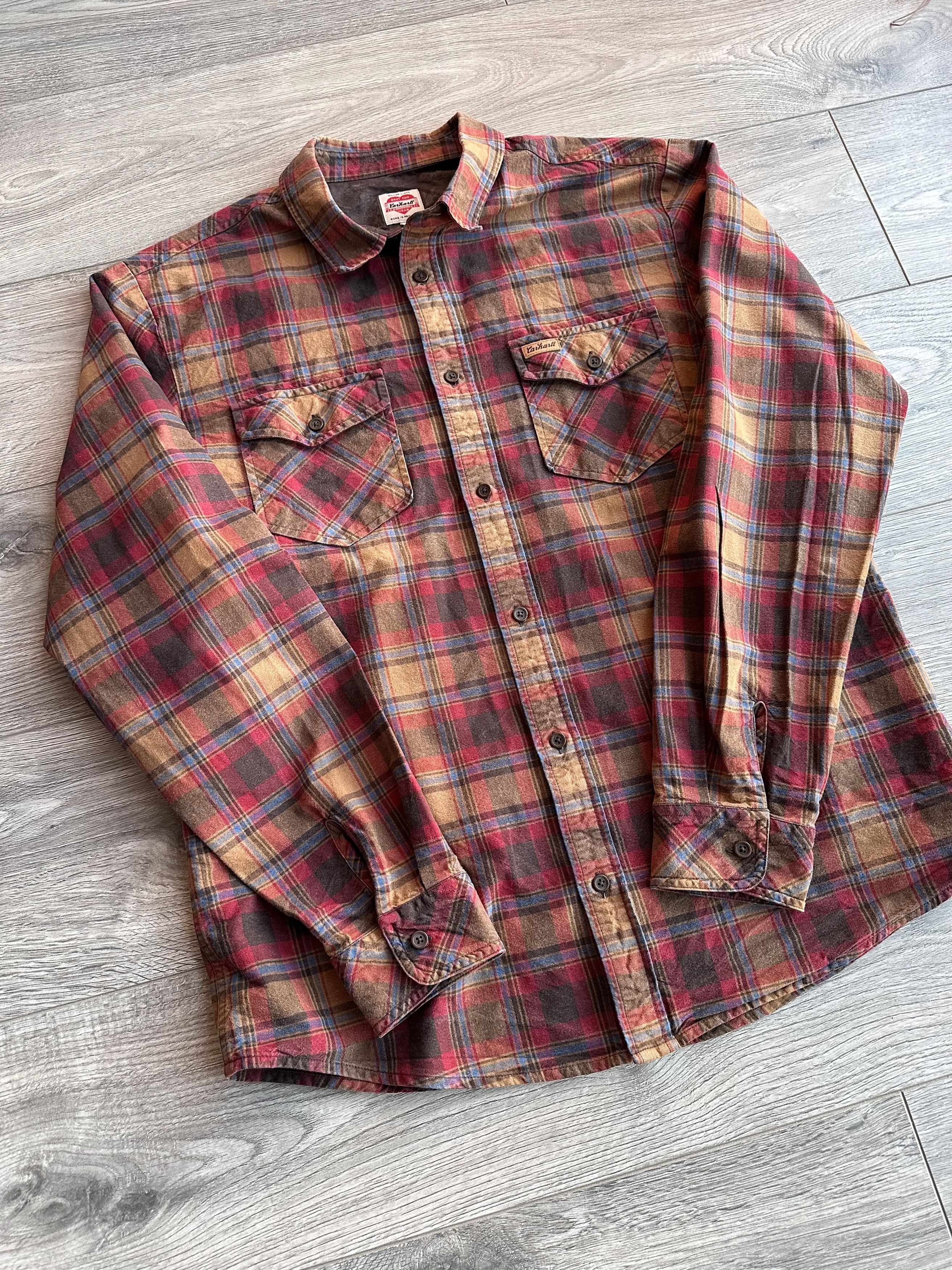 Carhartt × Vintage Carhartt vintage shirt Size US XL / EU 56 / 4 - 2 Thumbnail