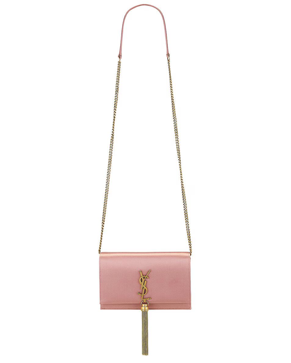 Saint Laurent Paris o1s1wg111225 742833 Size: OS / Kate Mini Bag in Dragee Size ONE SIZE - 1 Thumbnail