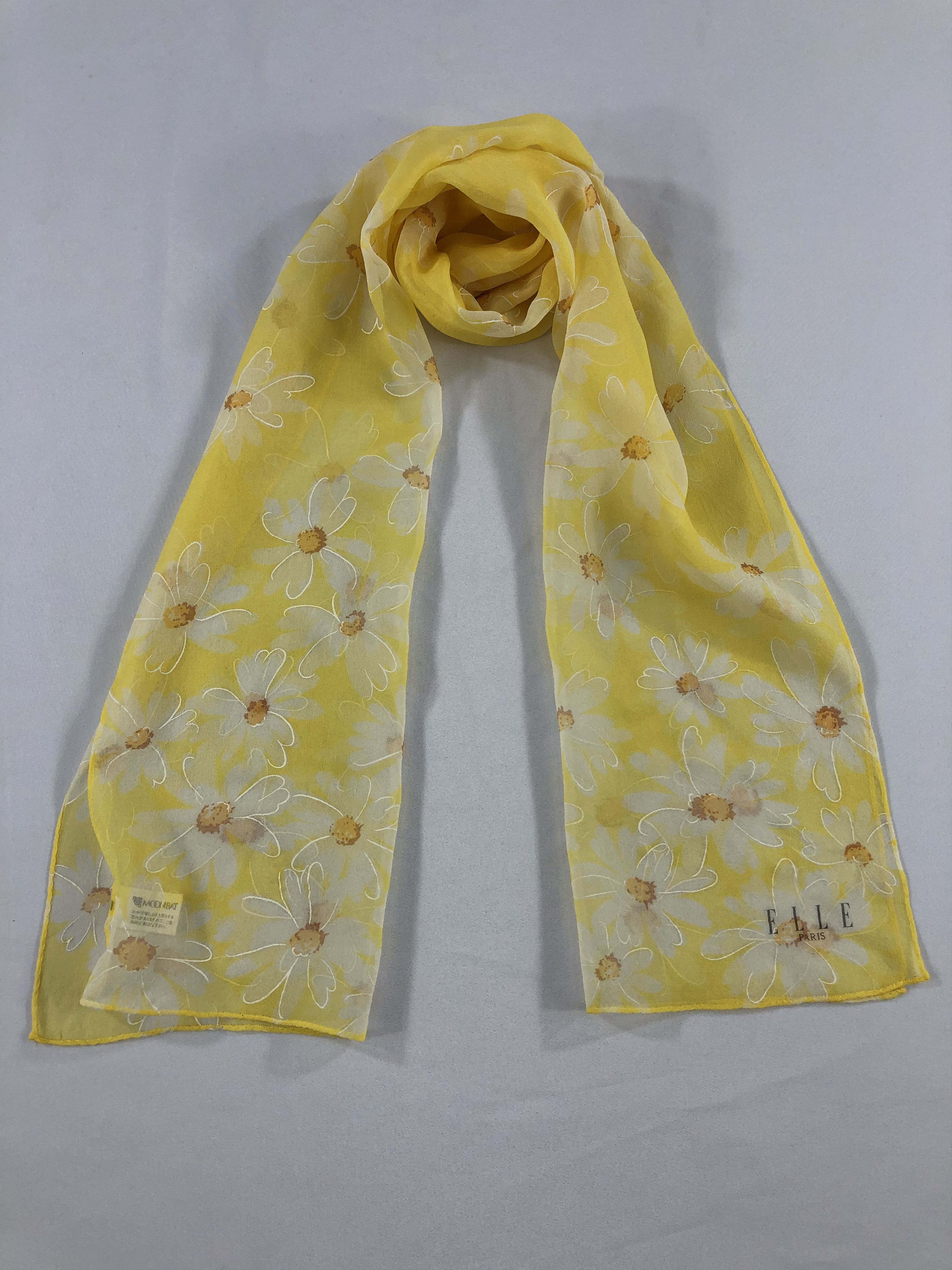 Vintage Vintage Elle Silk Scarf Size ONE SIZE - 1 Thumbnail