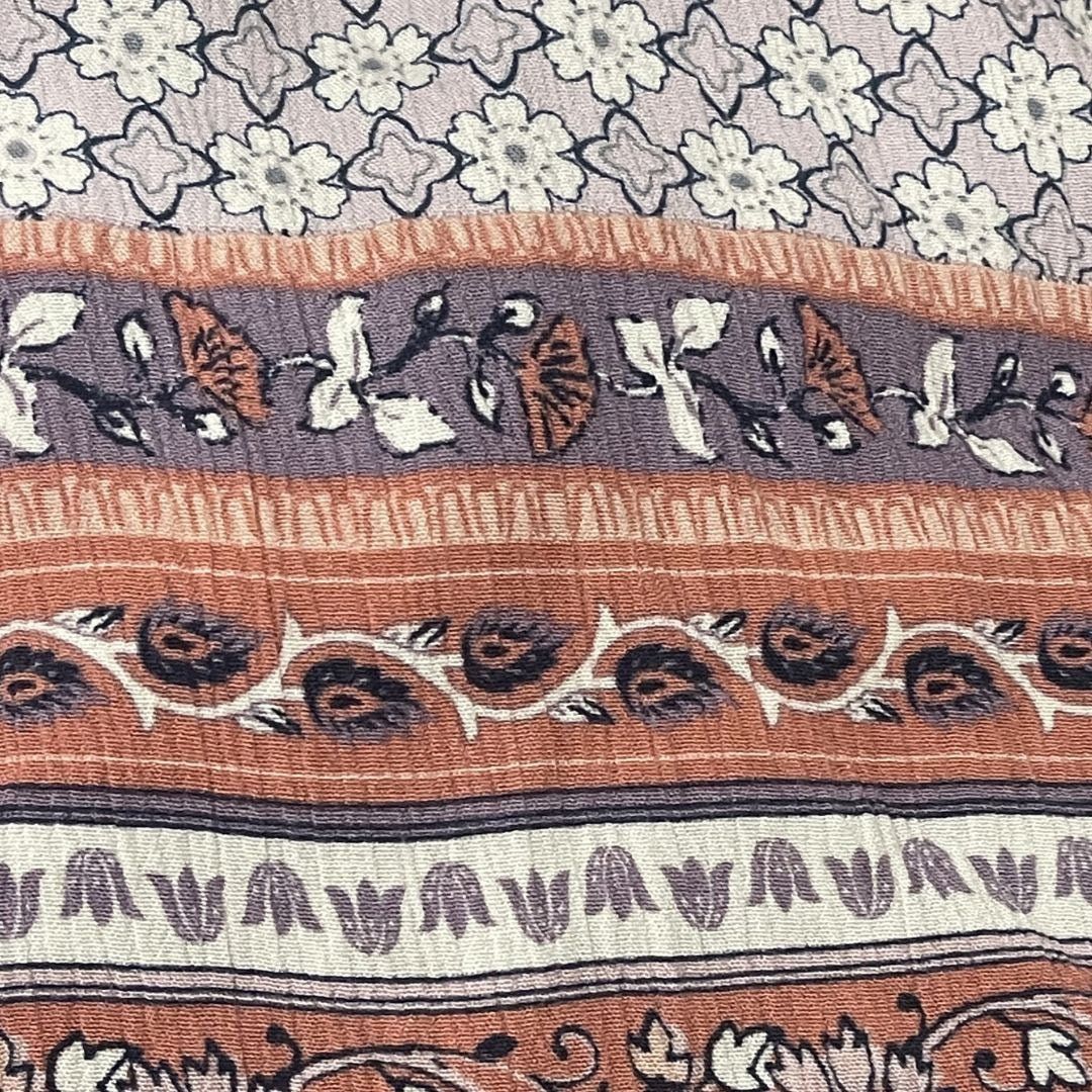 Other Knox Rose Lilac Flora Print Maxi Smoked Dres SZ XS Bohemian Size XS / US 0-2 / IT 36-38 - 6 Thumbnail