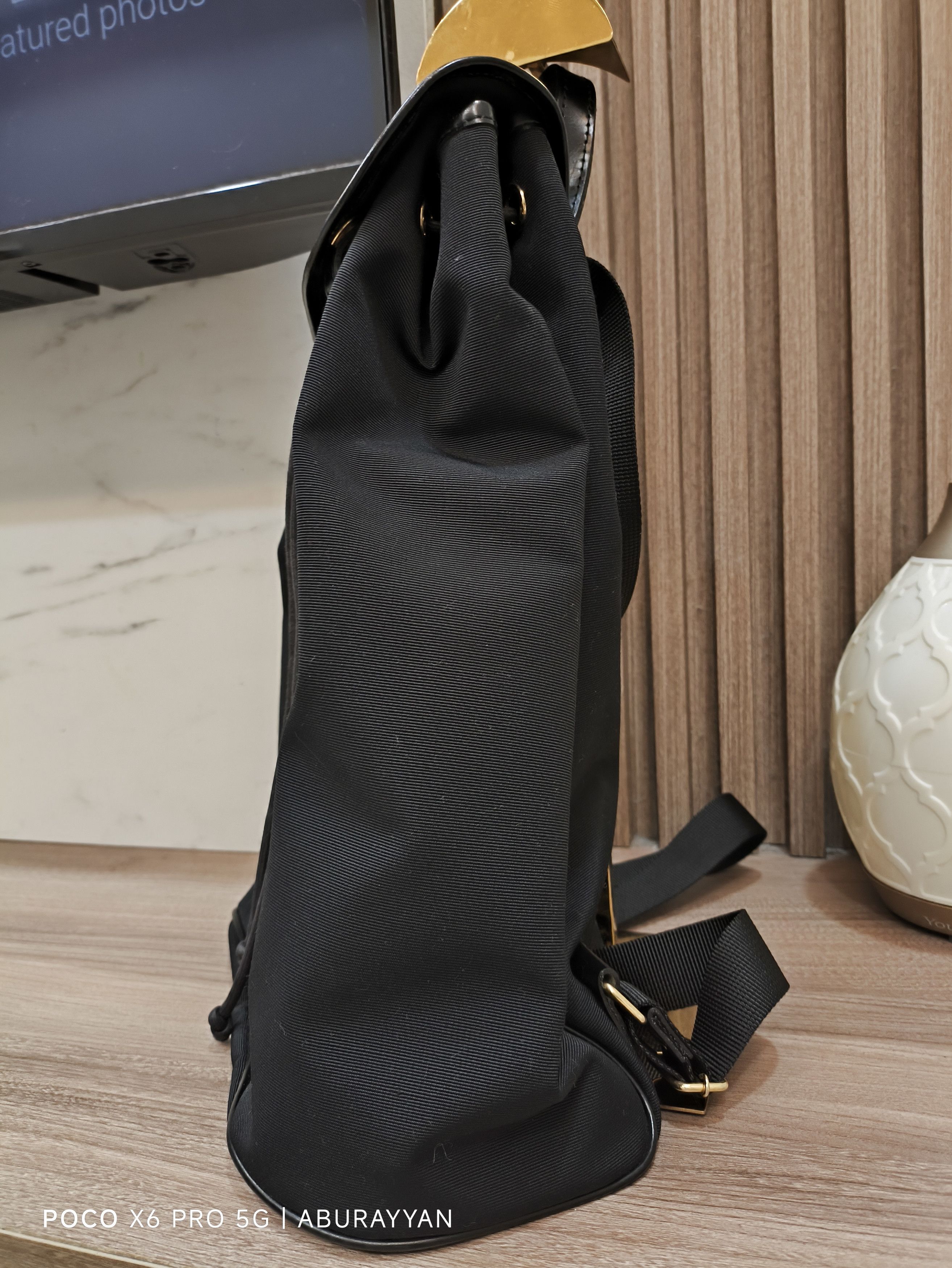 Moschino Moschino Navy Blue Backpack Size ONE SIZE - 2 Thumbnail