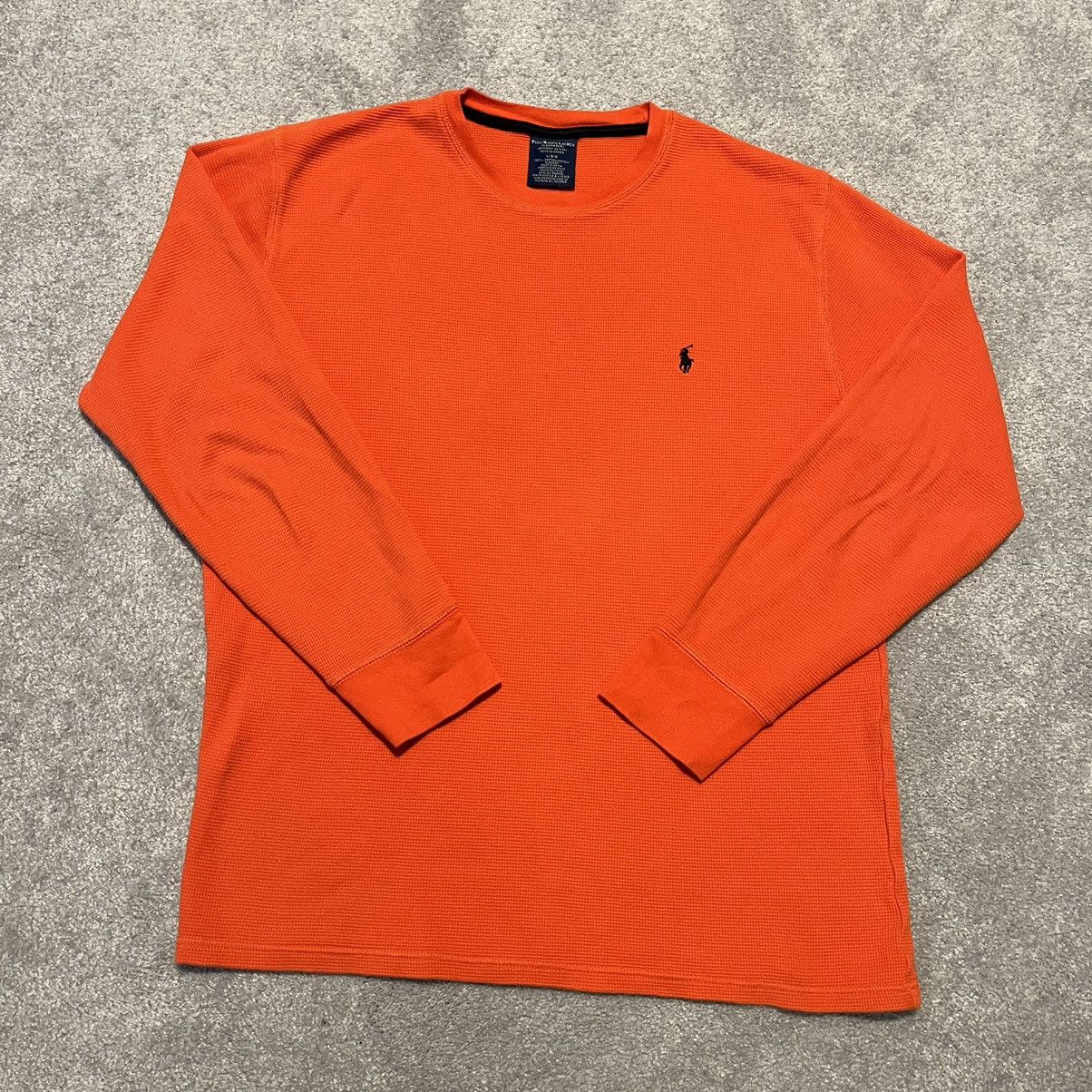 Polo Ralph Lauren Vintage Polo Ralph Lauren Small Logo Thermal Longsleeve Tee Size US L / EU 52-54 / 3 - 1 Thumbnail