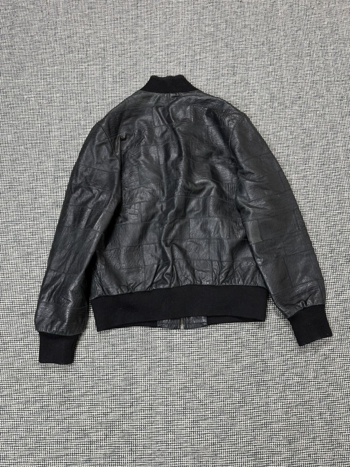 Other Patchwork avant garde leather bomber jacket vintage Size US M / EU 48-50 / 2 - 2 Thumbnail