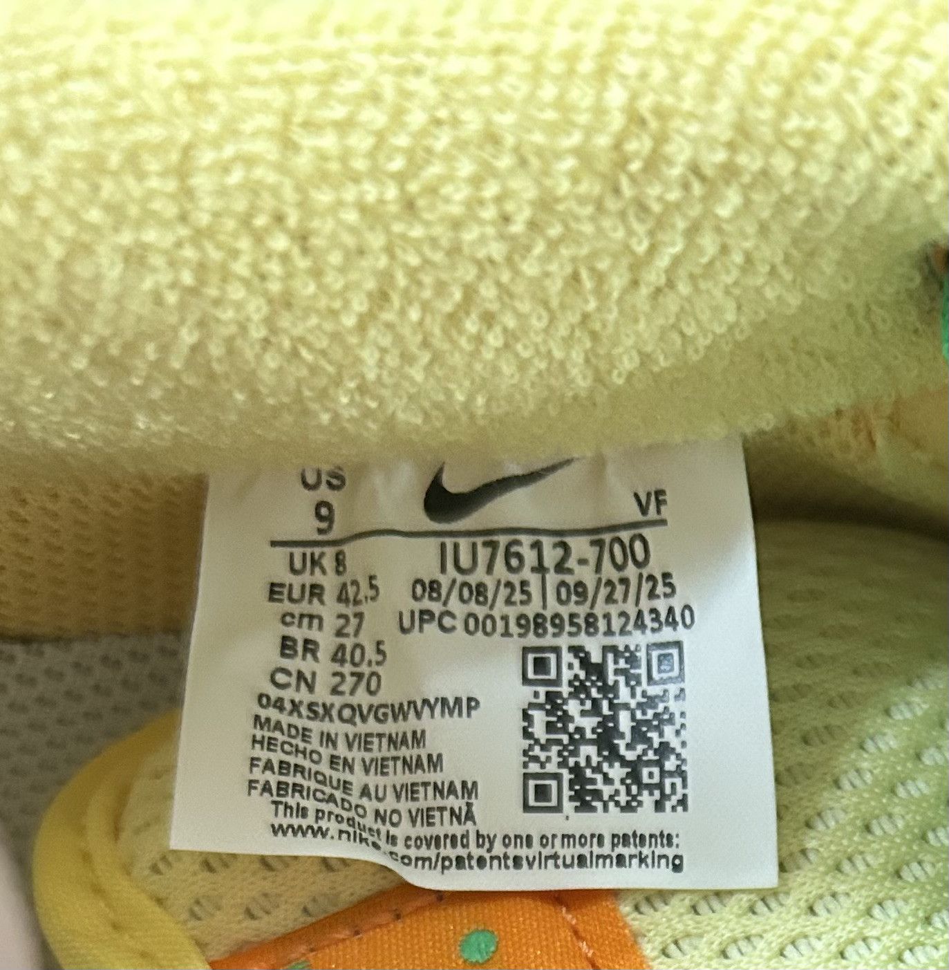 Nike Nike Air Force 1 Low Ducks of a Feather Duck or Egg Size US 9 / EU 42 - 8 Thumbnail
