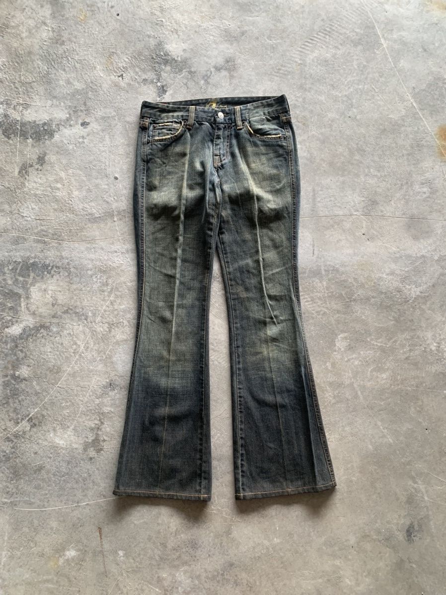 Hysteric Glamour × If Six Was Nine × Le Grande Bleu (L.G.B.) RUSTY FLARE japanese jeans designer Size US 29 - 1 Thumbnail