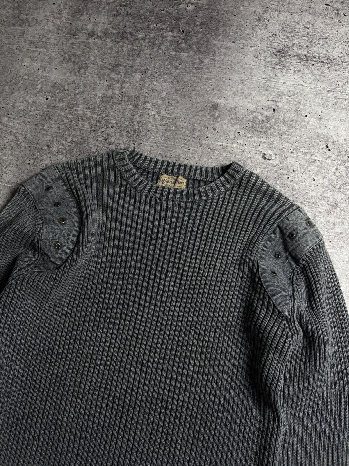 Vintage Vintage Avant Garde Knit Sweater Size US L / EU 52-54 / 3 - 4 Thumbnail