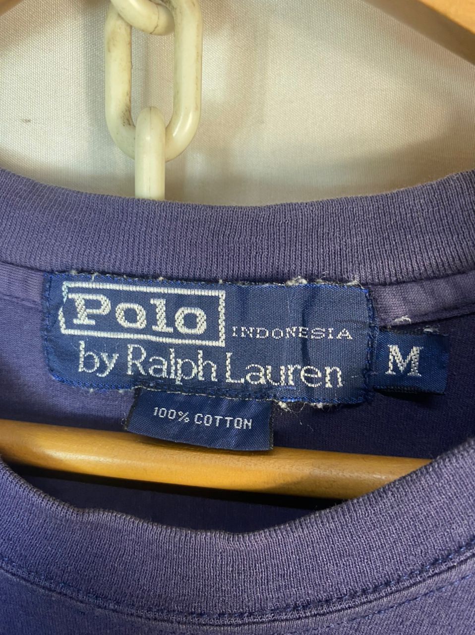 Polo Ralph Lauren Polo Ralph Lauren multicolor spellout navy blue tshirt Size US M / EU 48-50 / 2 - 4 Thumbnail