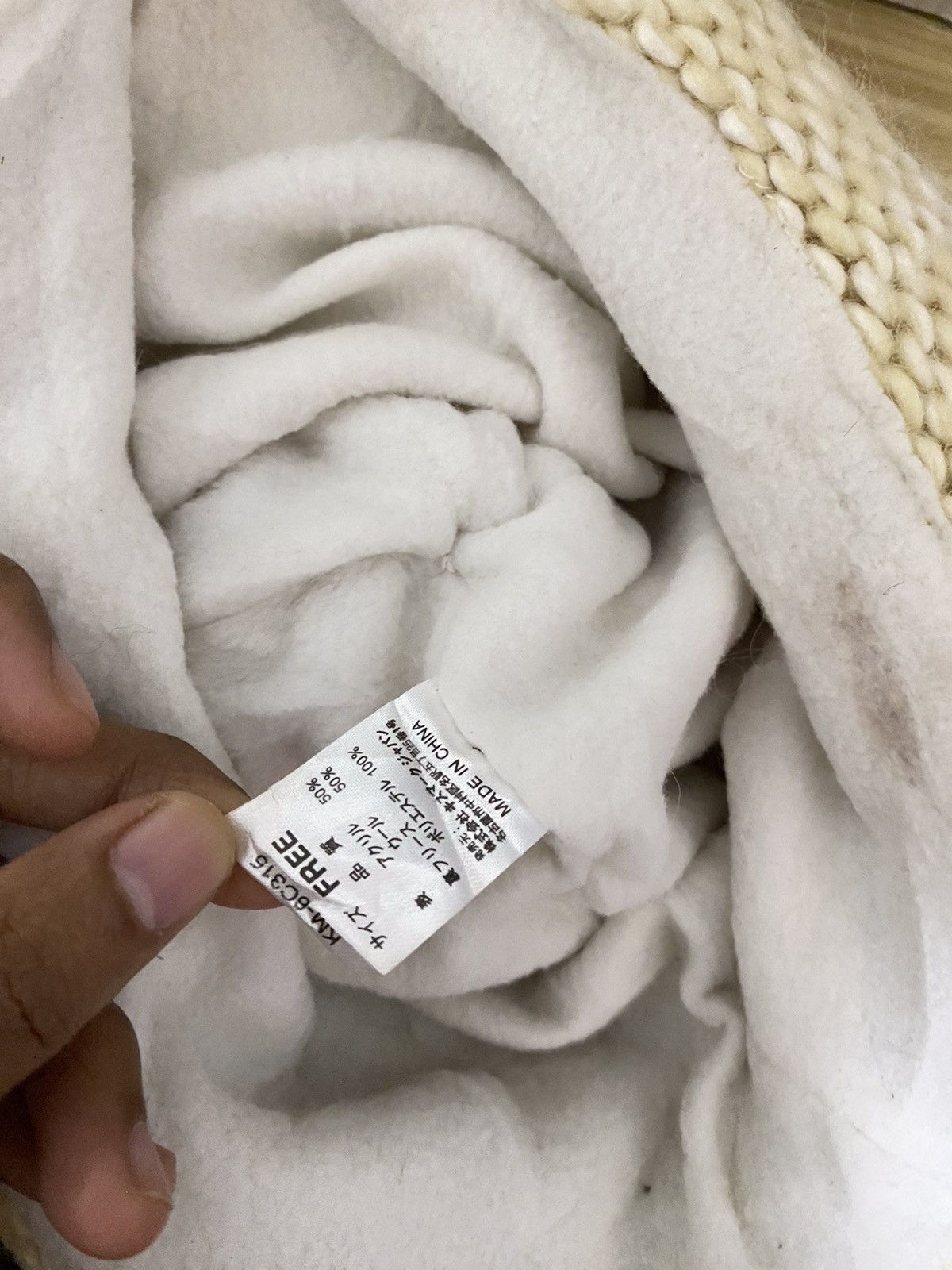 Japanese Brand × Vintage Japanese Brand Knit Beanie Hat Size ONE SIZE - 5 Thumbnail