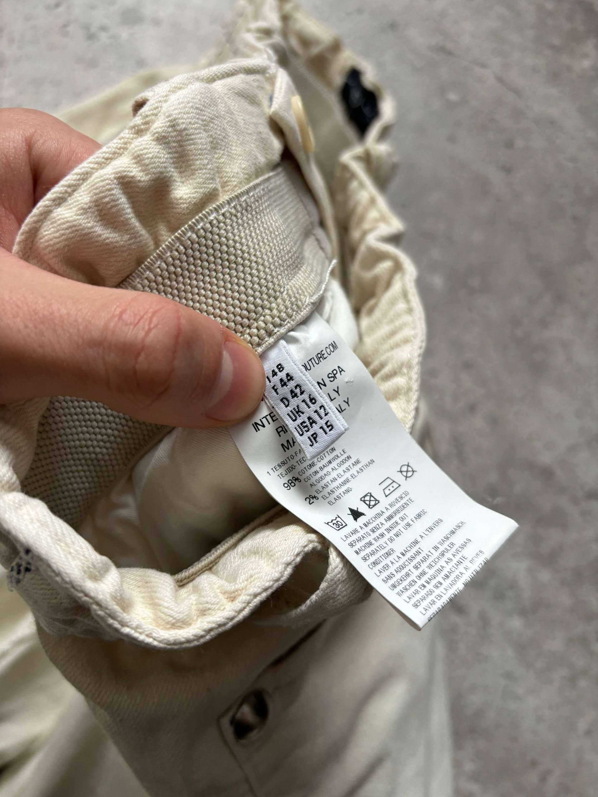 Japanese Brand Avant Garde High Use Patchwork Pants Waxed Cottone Size US 32 / EU 48 - 13 Thumbnail