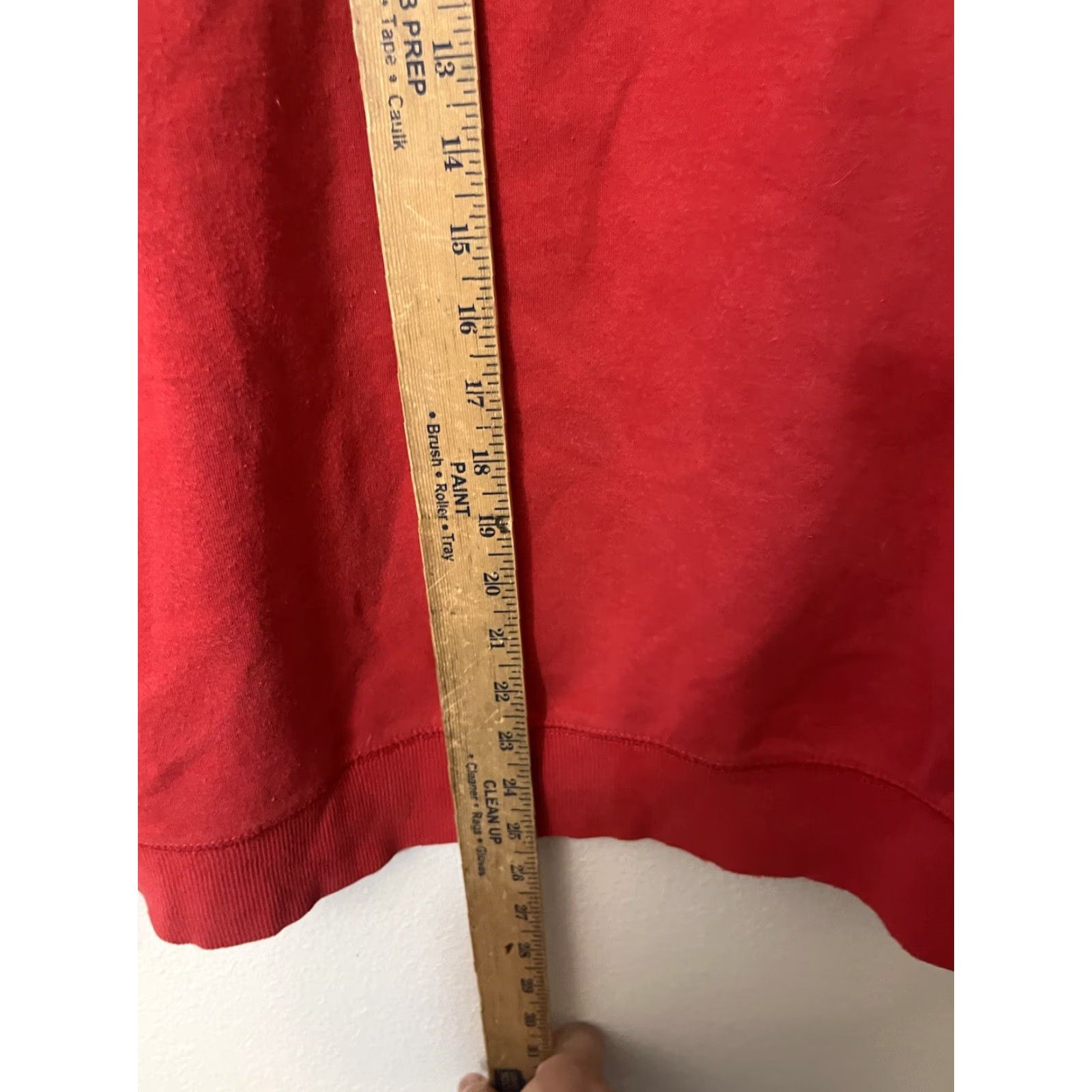 Tommy Hilfiger Tommy Hilfiger Knit Sweatshirt Sweater Red Mens Size Medium Crew Neck Pullover Size US M / EU 48-50 / 2 - 4 Thumbnail