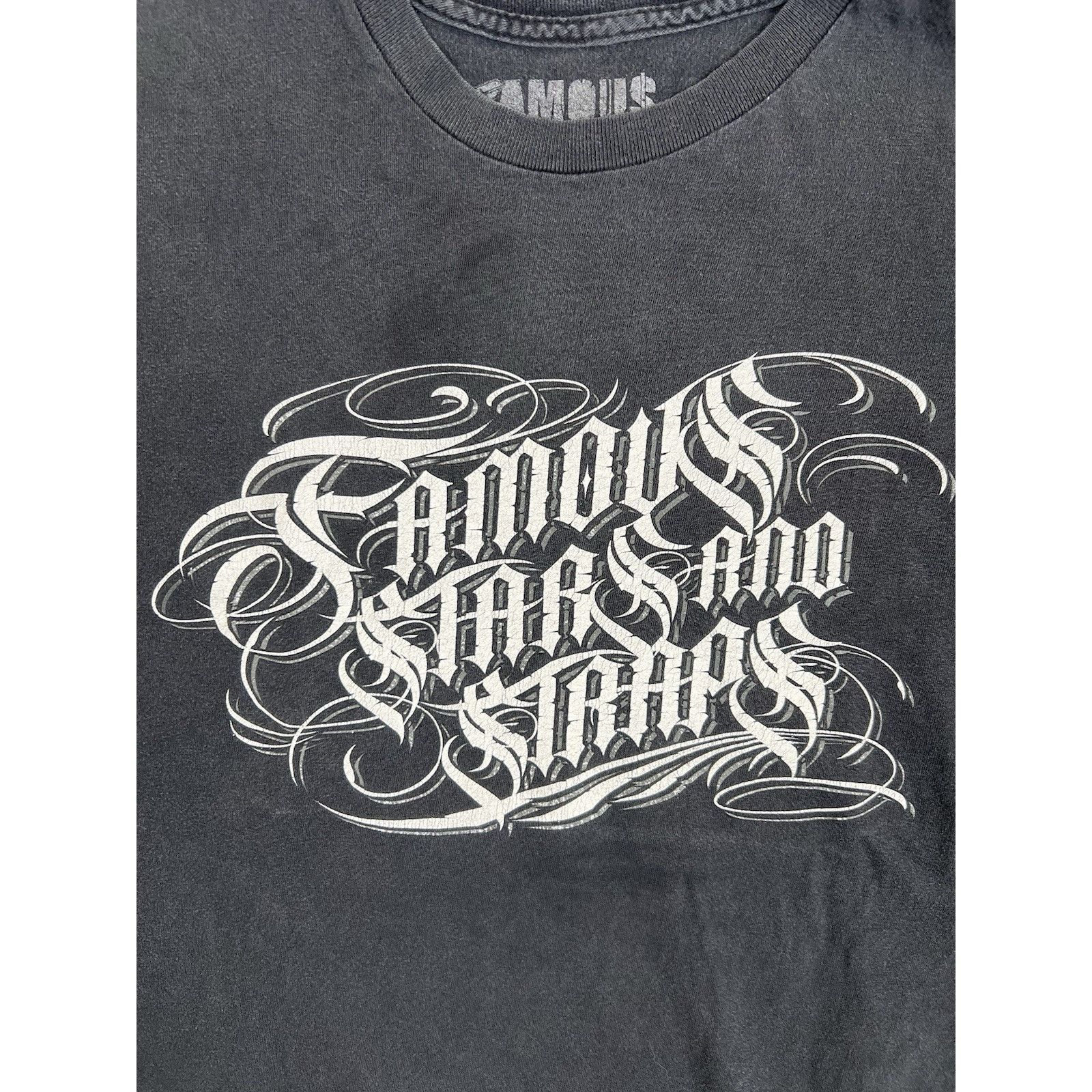 Famous Stars And Straps Vintage Famous Stars And Straps T-Shirt Size XL Old English Size US XL / EU 56 / 4 - 2 Thumbnail