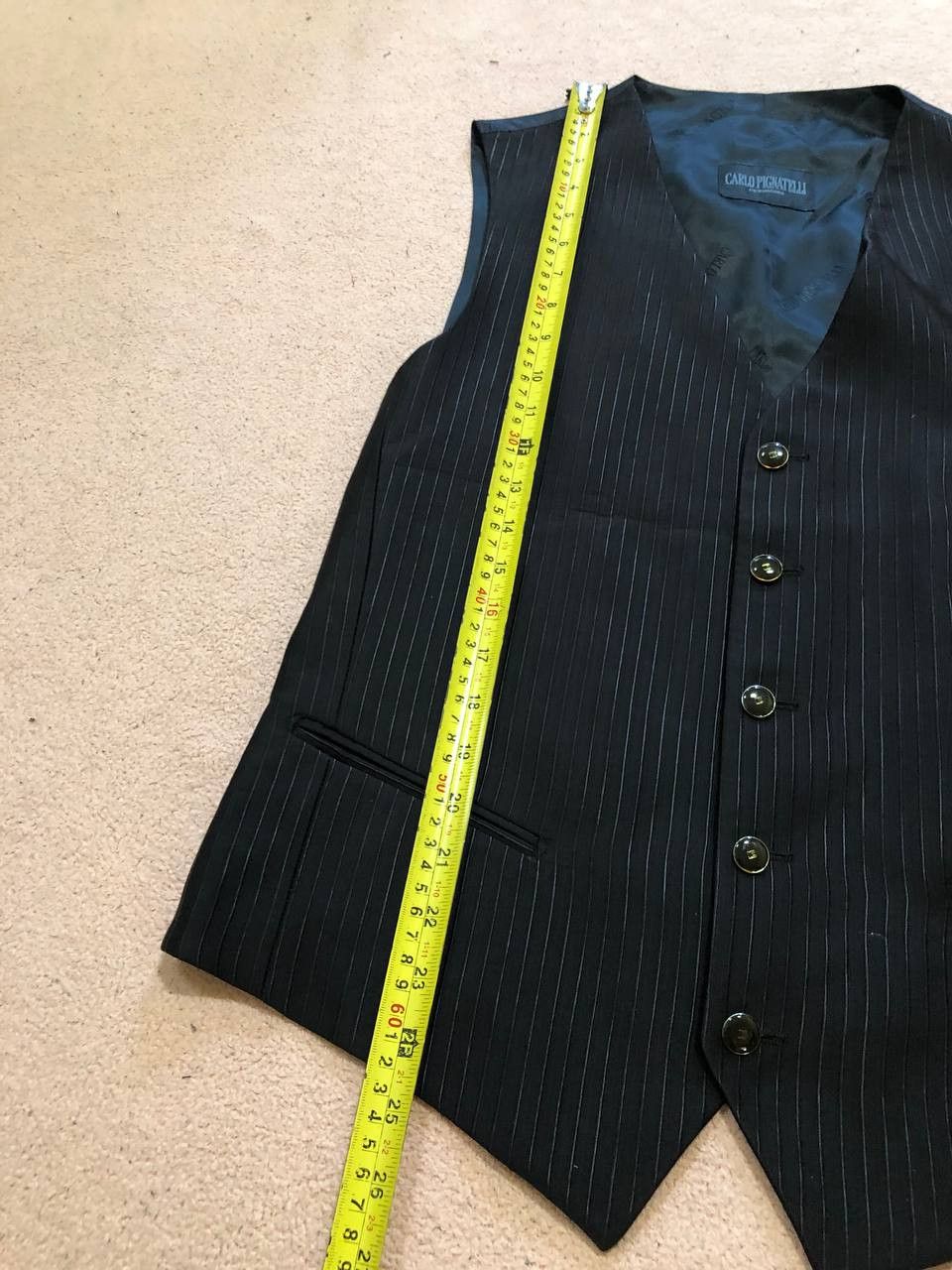 Carlo Pignatelli Luxury Carlo Pignatelli Classic Striped Suit Size 52R Size 52R - 9 Thumbnail