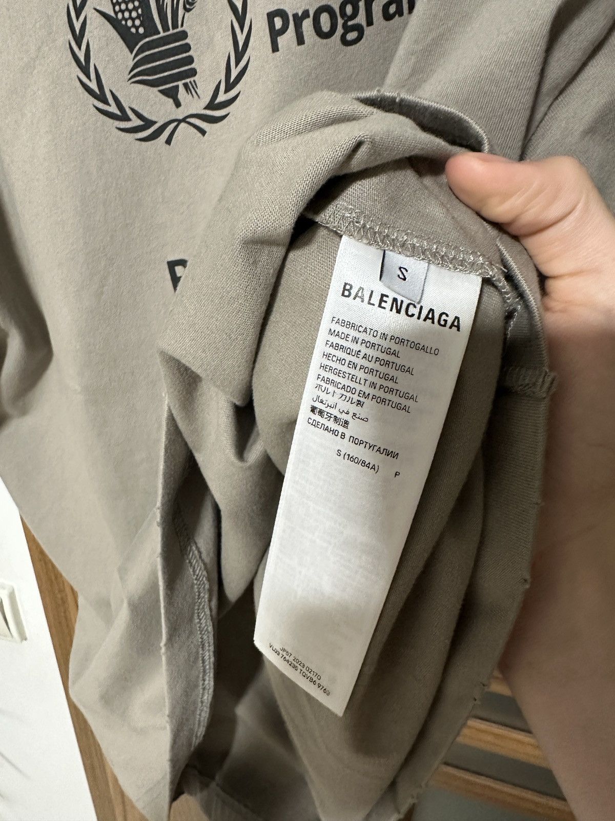 Balenciaga Balenciaga WFP tshirt Size US S / EU 44-46 / 1 - 5 Thumbnail