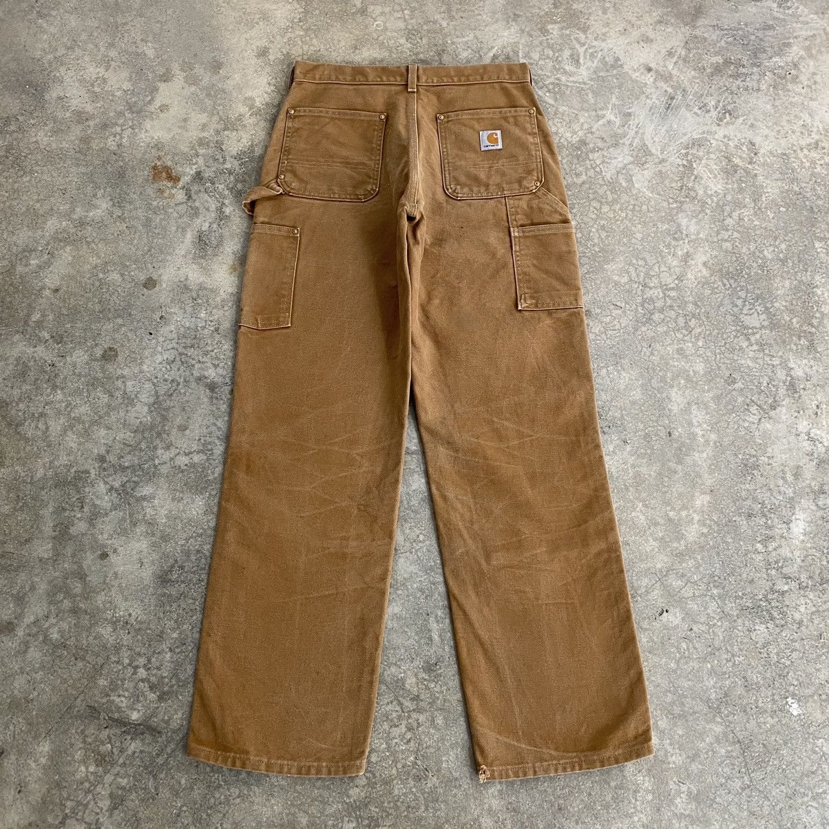 Carhartt Vintage Carhartt Double Knee Tan Dirty Carpenter Pants Size US 28 / EU 44 - 12 Thumbnail