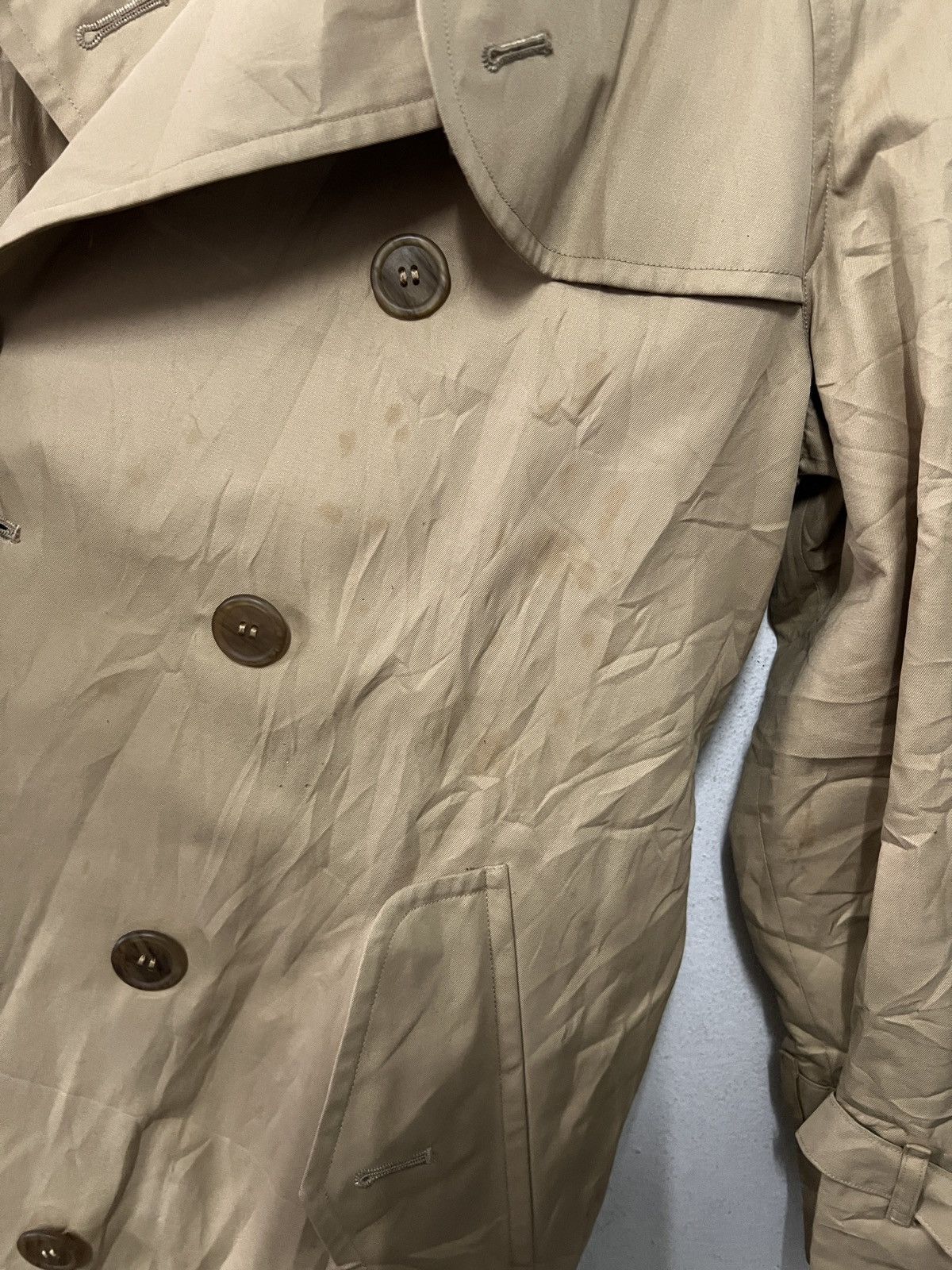 Burberry Vintage Burberry Trect Coat Size S / US 4 / IT 40 - 7 Thumbnail