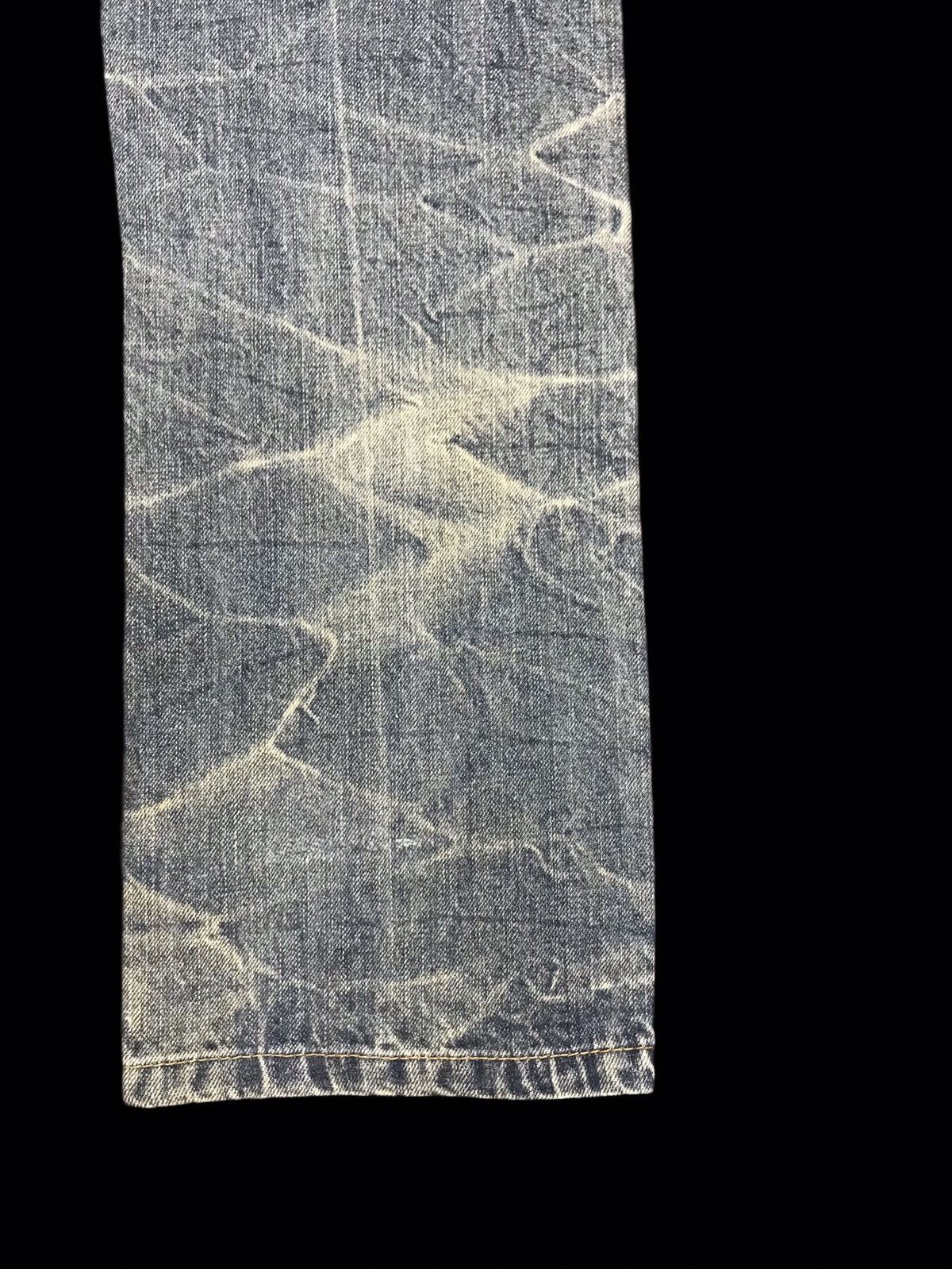 Designer 💥DENIM ART💥PLAYCHESS Rare Distressed Boro Style Denim F177 Size US 31 - 14 Thumbnail