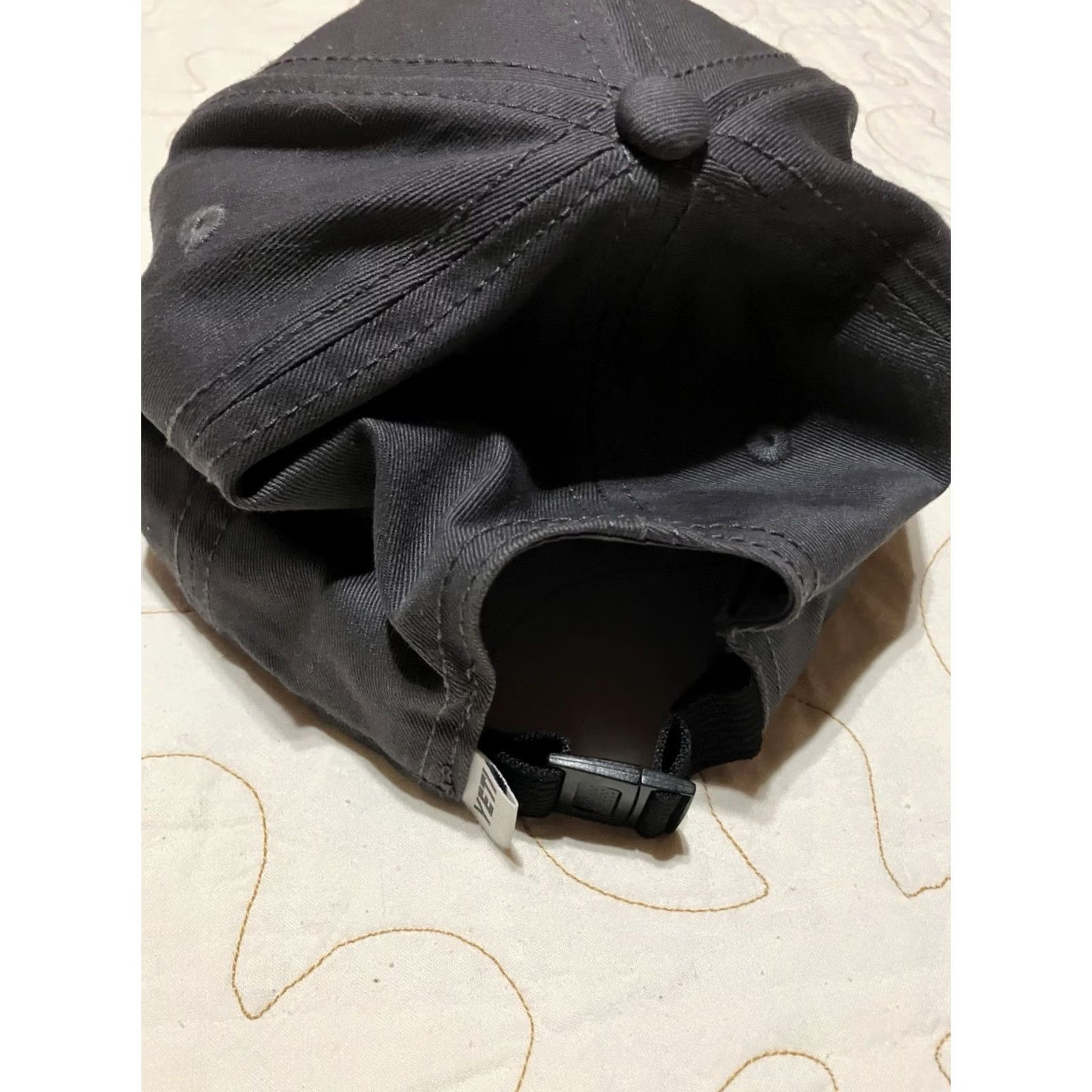 Yeti Yeti Baseball Cap Men’s One Size Adjustable Gray Embroidered Cap, Breathable, Solid Gray Cap Size ONE SIZE - 3 Thumbnail