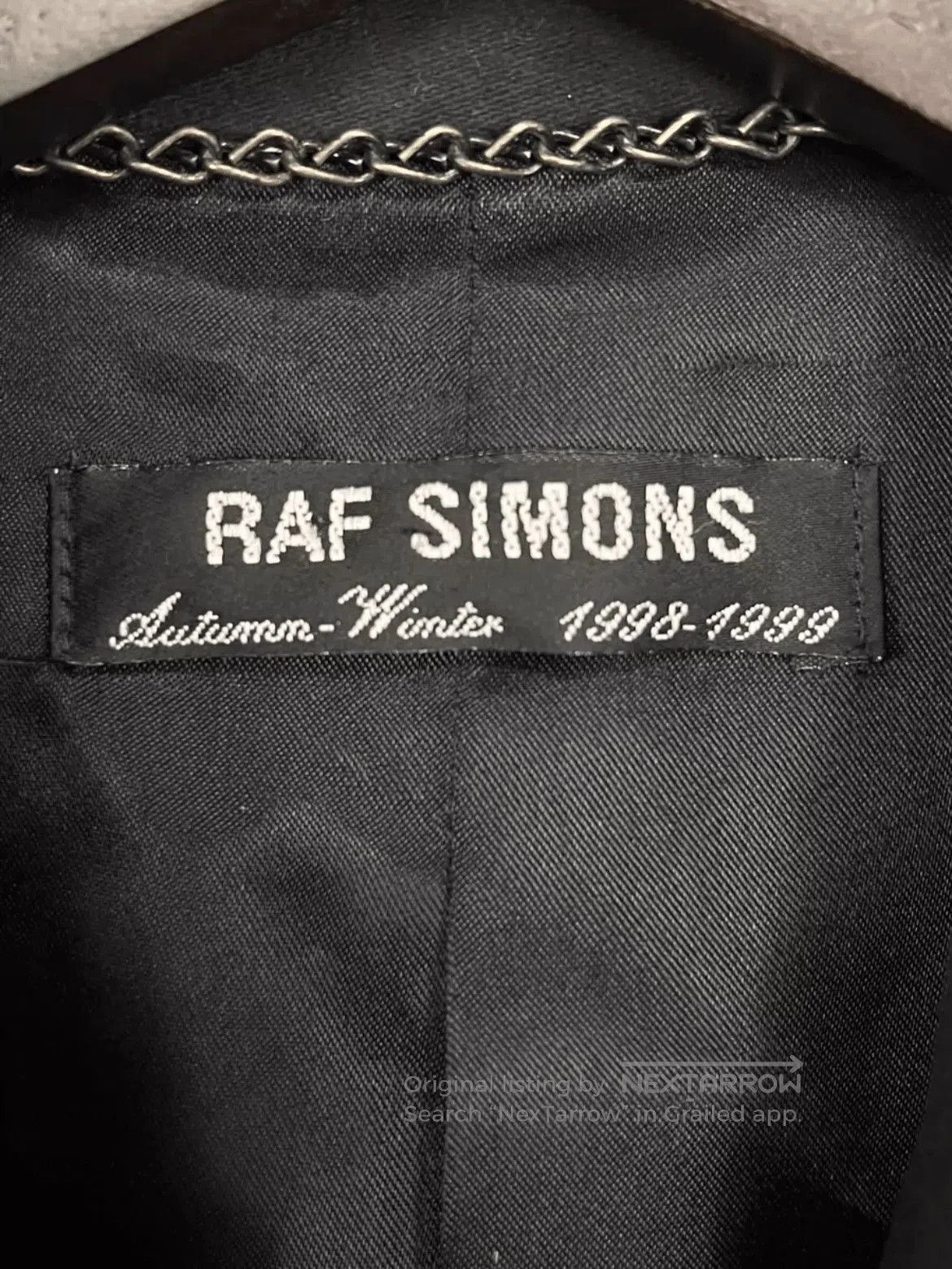 Raf Simons Sz 46 Raf Simons 98AW Cross Zip Coat. Size US S / EU 44-46 / 1 - 5 Thumbnail
