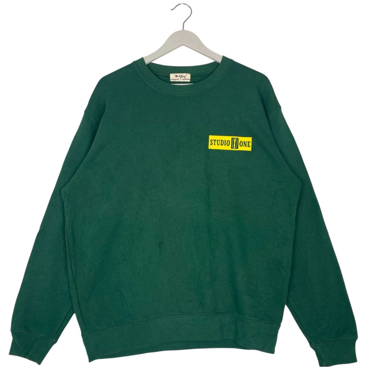 Other Vintage StudioOne Sweatshirt Green Pullover Jumper Size L Size US L / EU 52-54 / 3 - 1 Thumbnail