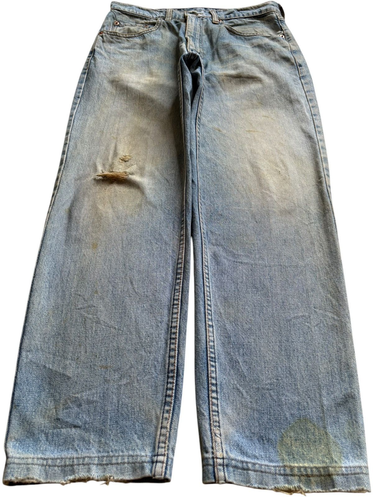 Levi's SALES🔥Vintage 90s Levis 603 Mud Wash Distressed Jeans Size US 30 / EU 46 - 1 Thumbnail