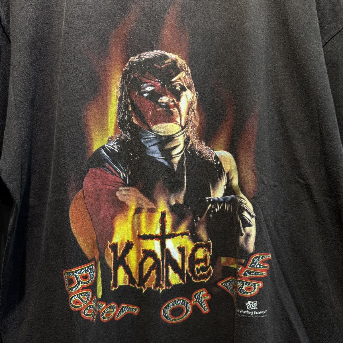 Other WWF Kane 90s Vintage T-shirt Size US XXL / EU 58 / 5 - 2 Thumbnail