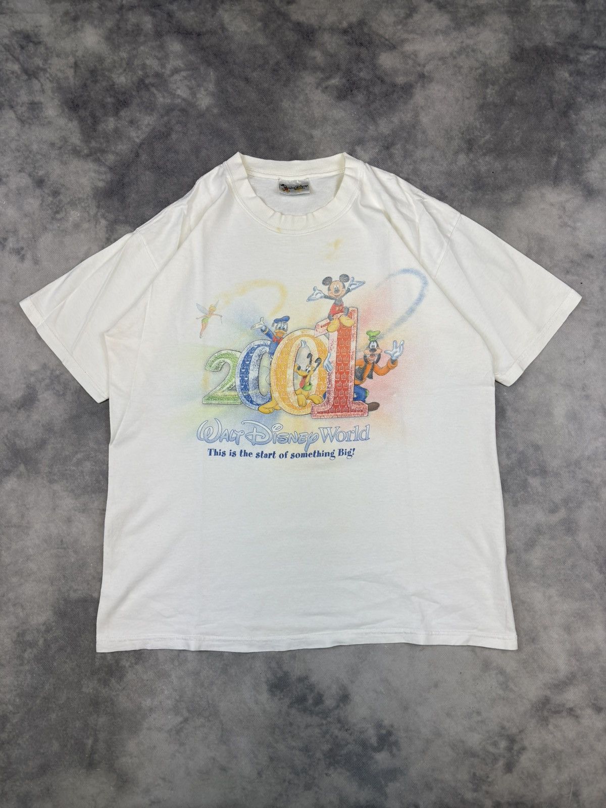 Disney × Vintage Vintage Disney 2001 stained distressed t shirt tee graphic Size US M / EU 48-50 / 2 - 1 Thumbnail
