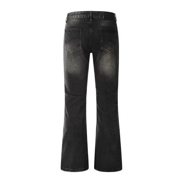 Japanese Brand High street retro loose straight flared jeans y2k Size US 32 / EU 48 - 2 Thumbnail