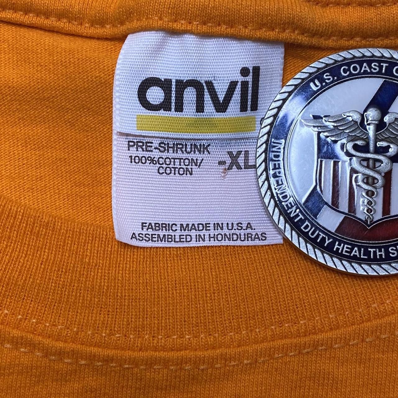 Anvil Vintage University of Tennessee Orange College Tee Size XL Size US XL / EU 56 / 4 - 3 Thumbnail