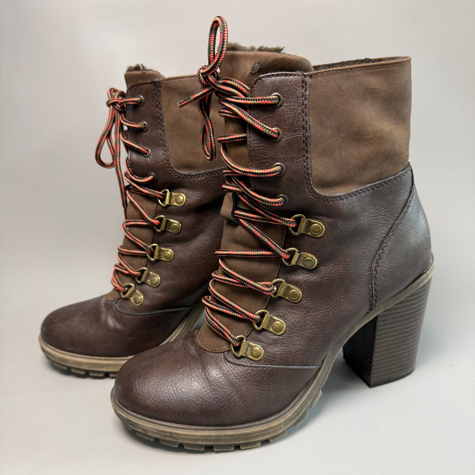 UNIONBAY UnionBay Lionel Fleece Lined Combat Boots Size US 8 / IT 38 - 5 Thumbnail