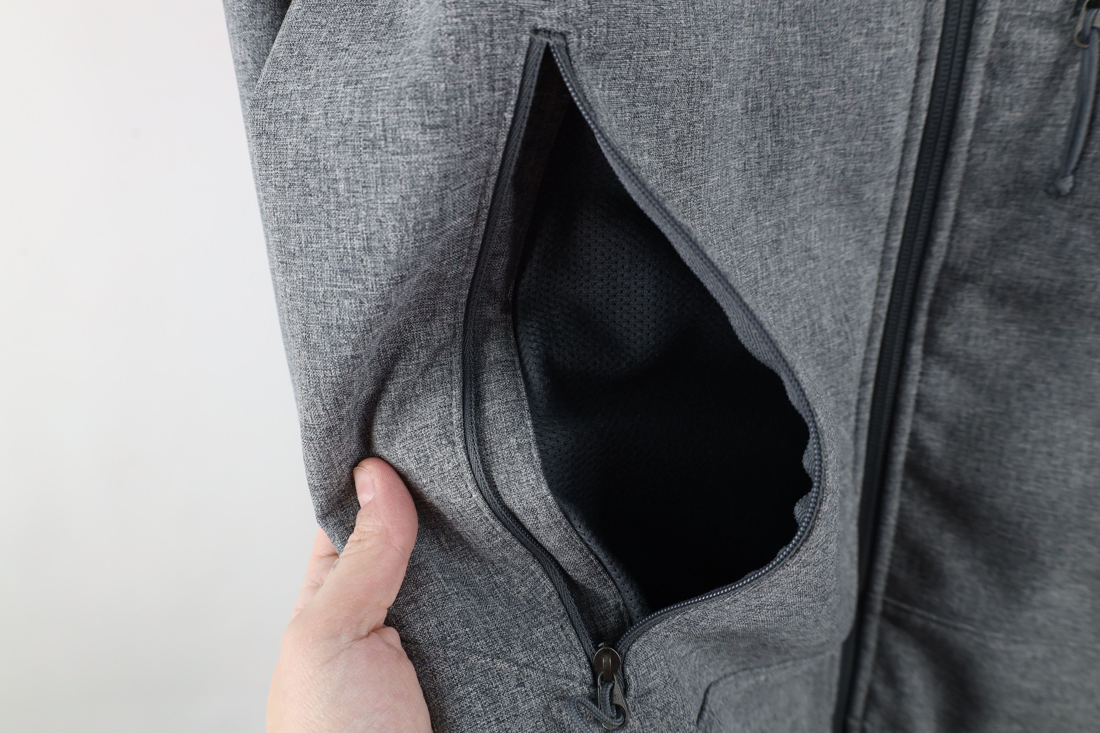 The North Face × Vintage The North Face Fleece Lined Soft Shell Jacket Chambray Size US M / EU 48-50 / 2 - 6 Thumbnail